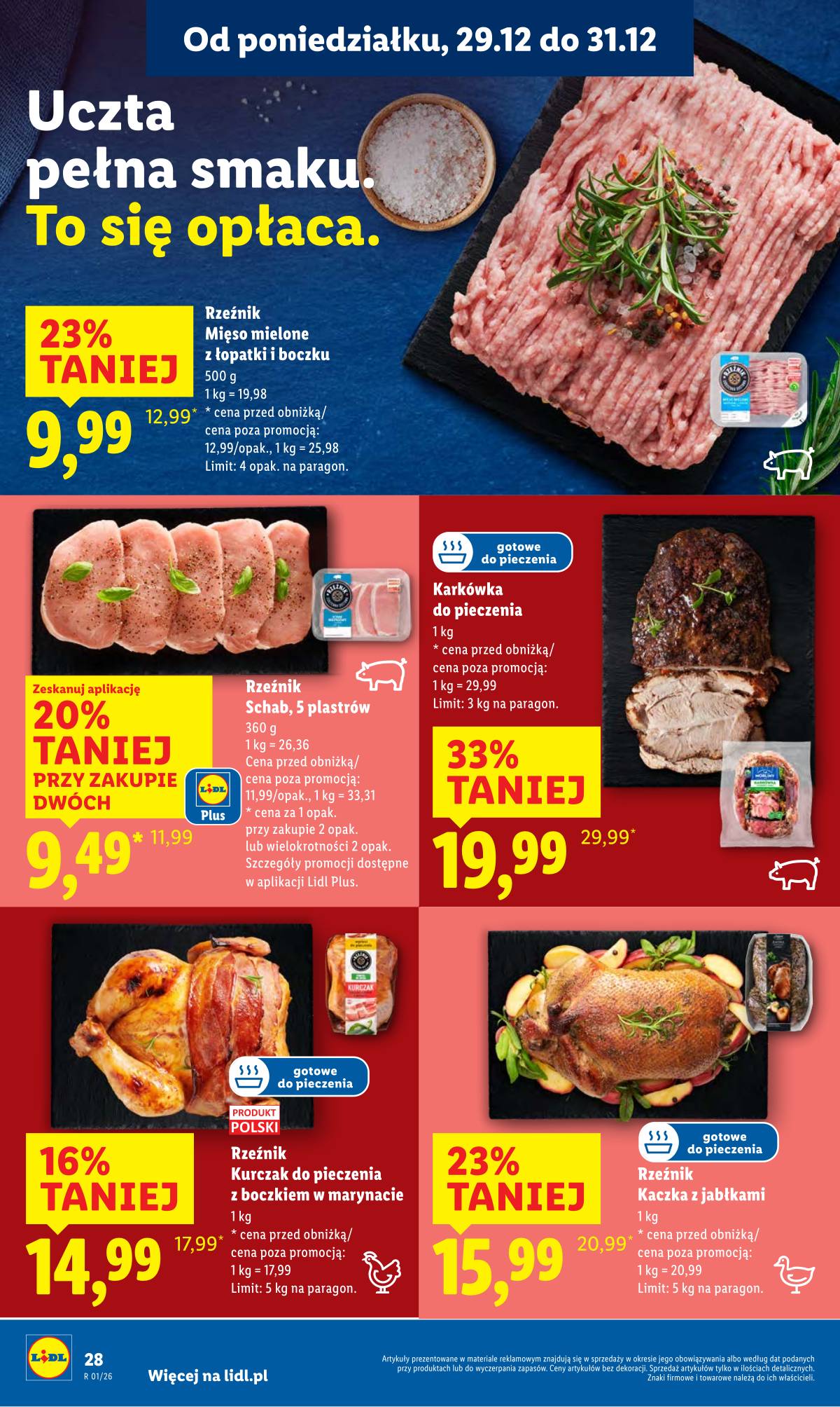Lidl Lenkija - OFERTA WAŻNA OD 29.12 DO 31.12 28 puslapis