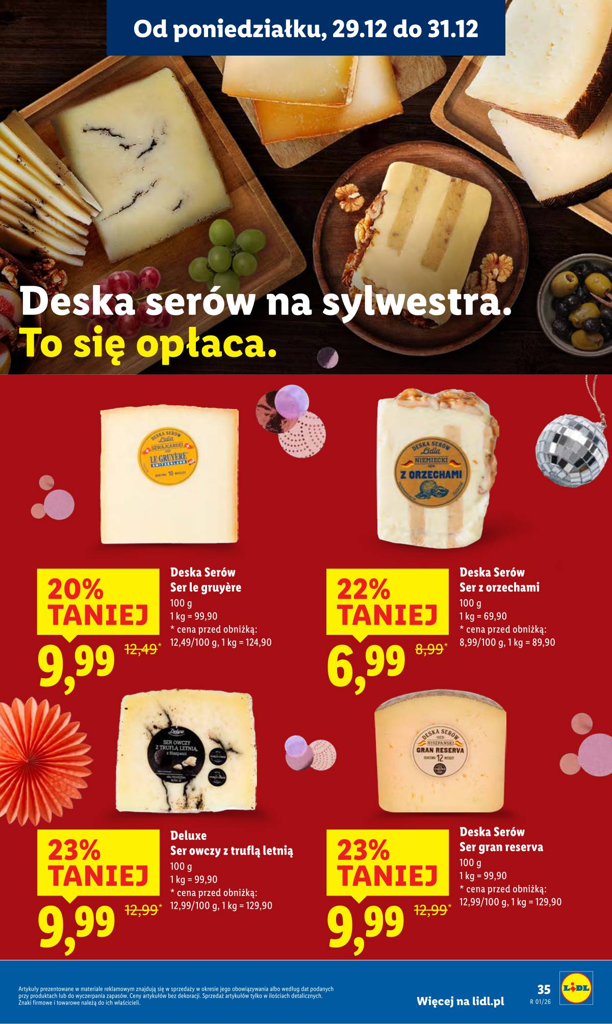 Lidl Lenkija - OFERTA WAŻNA OD 29.12 DO 31.12 35 puslapis