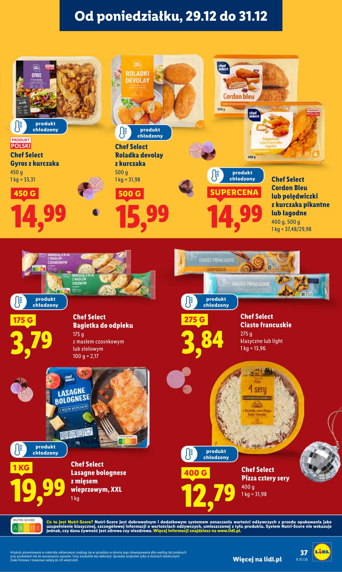 Lidl Lenkija - OFERTA WAŻNA OD 29.12 DO 31.12 37 puslapis