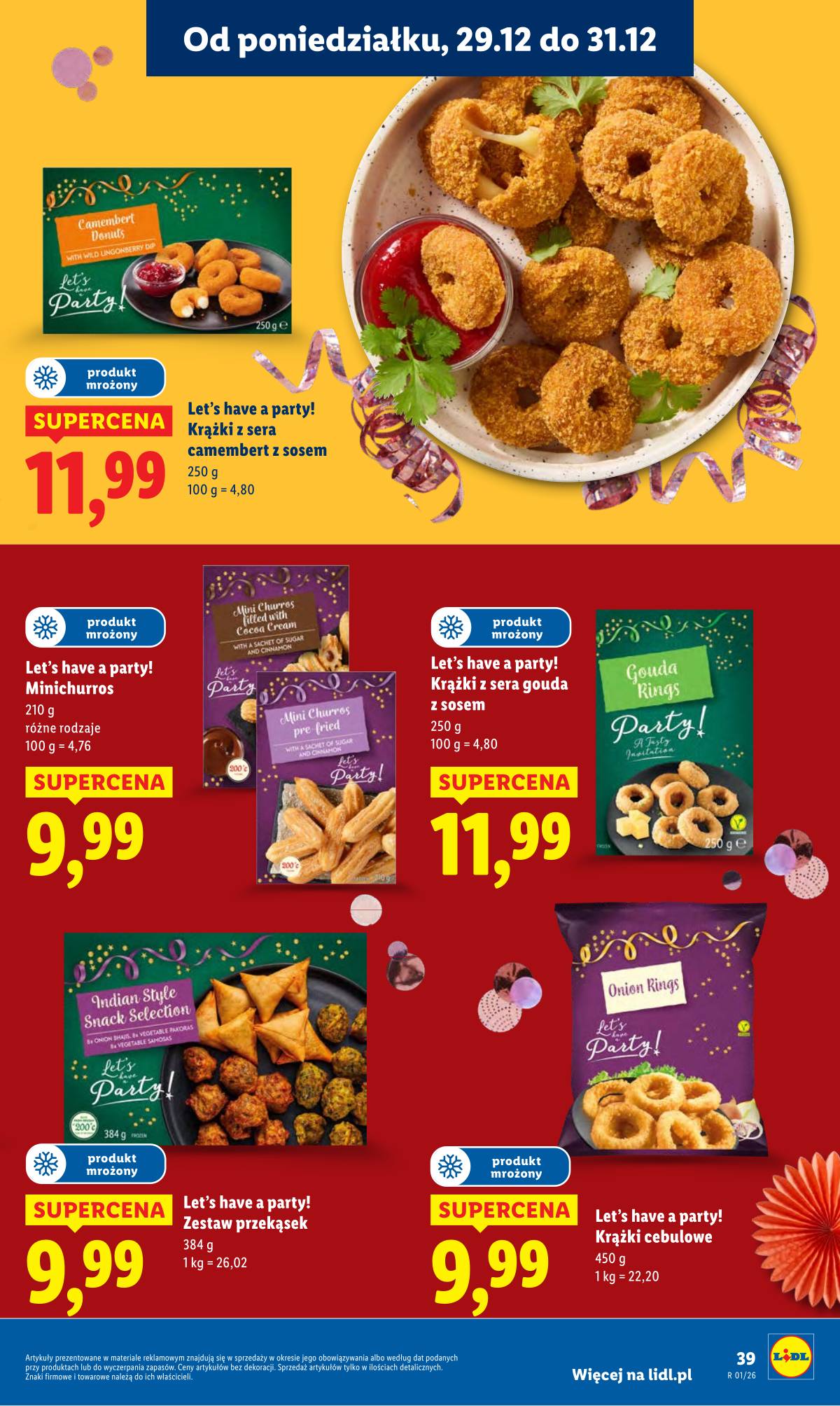Lidl Lenkija - OFERTA WAŻNA OD 29.12 DO 31.12 39 puslapis
