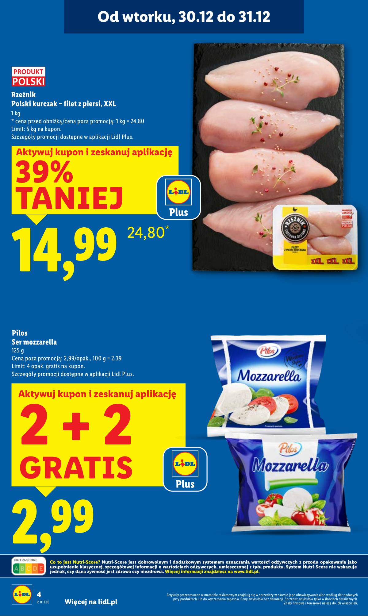 Lidl Lenkija - OFERTA WAŻNA OD 29.12 DO 31.12 4 puslapis