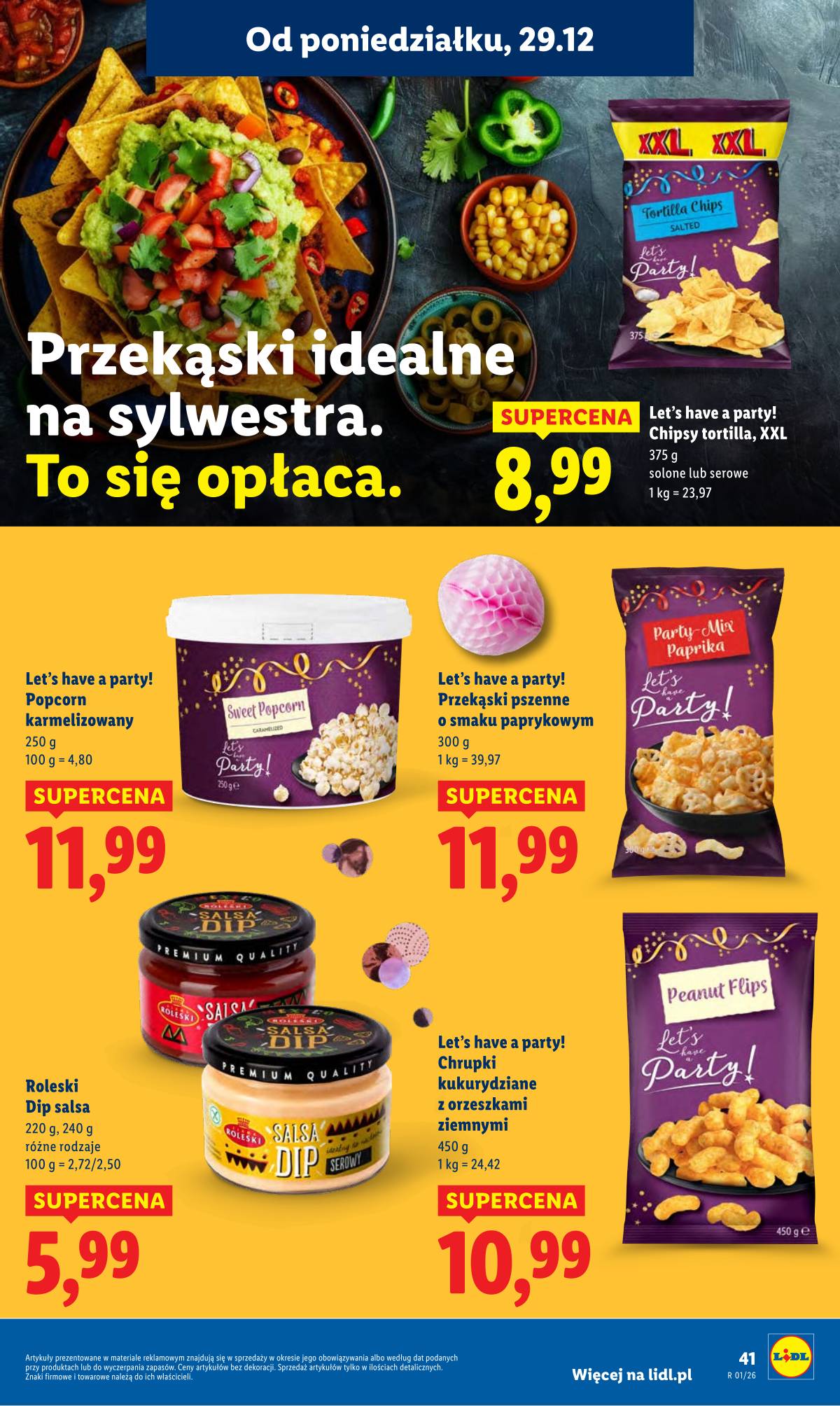 Lidl Lenkija - OFERTA WAŻNA OD 29.12 DO 31.12 41 puslapis