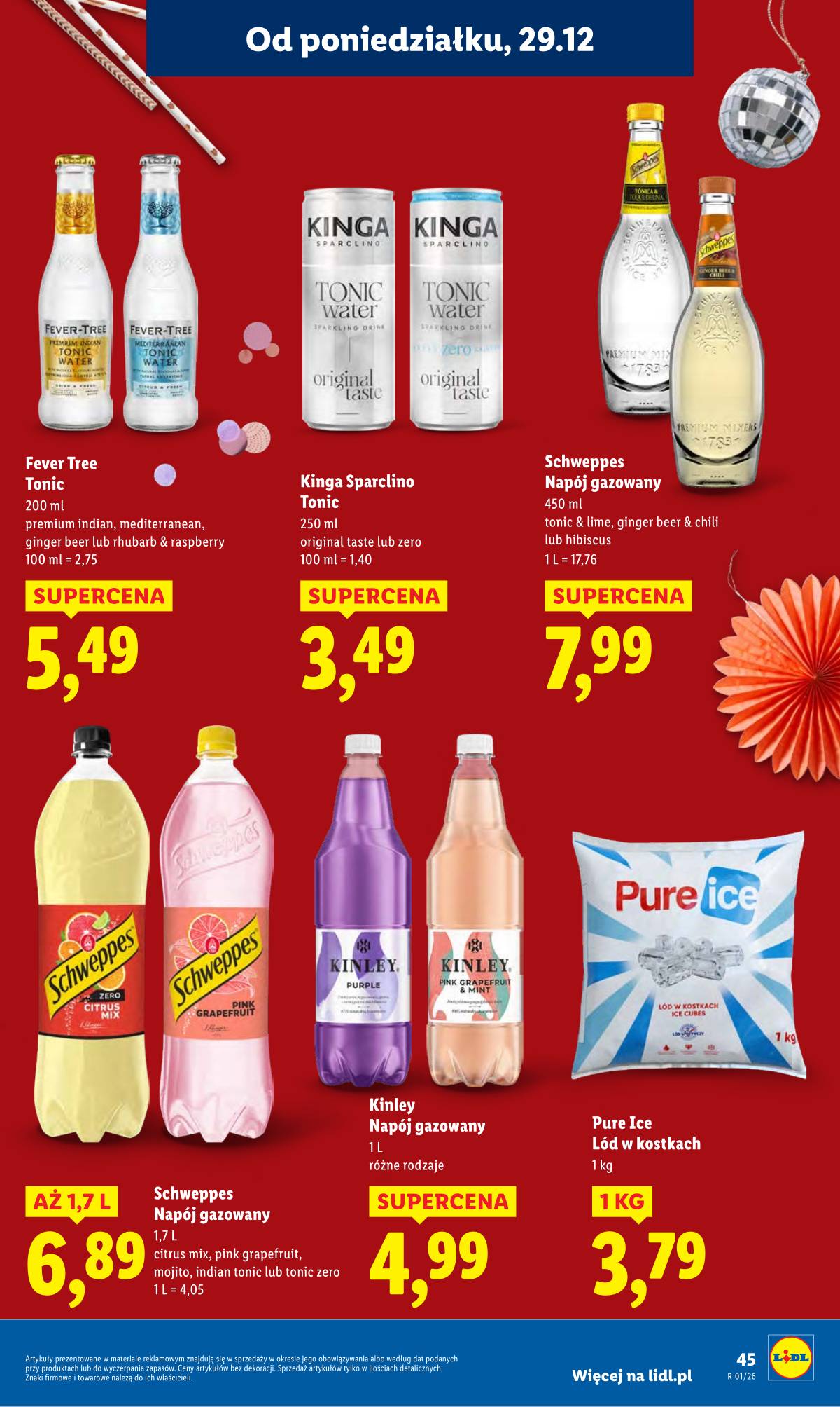 Lidl Lenkija - OFERTA WAŻNA OD 29.12 DO 31.12 45 puslapis