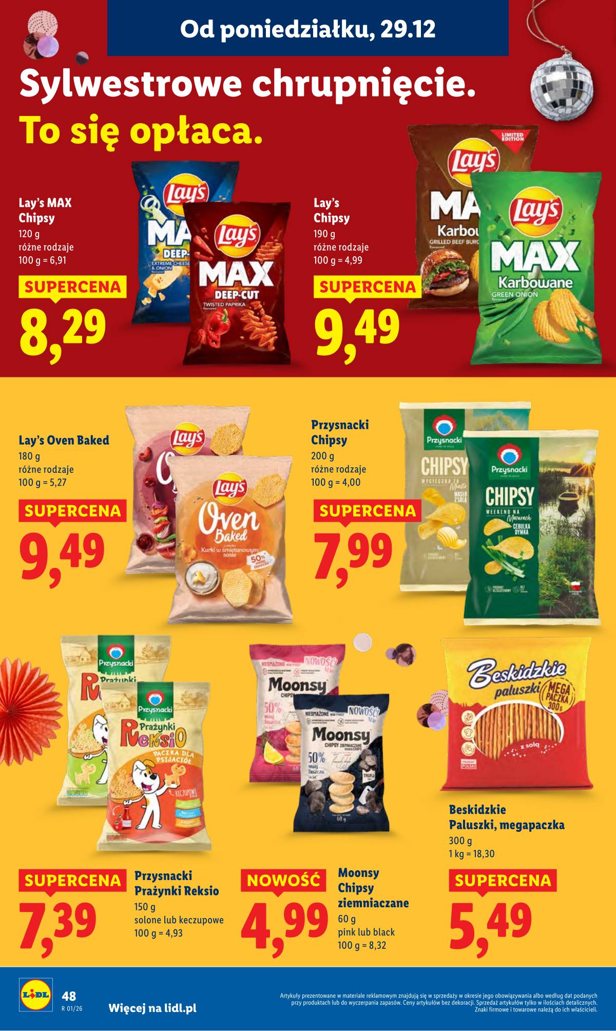 Lidl Lenkija - OFERTA WAŻNA OD 29.12 DO 31.12 48 puslapis