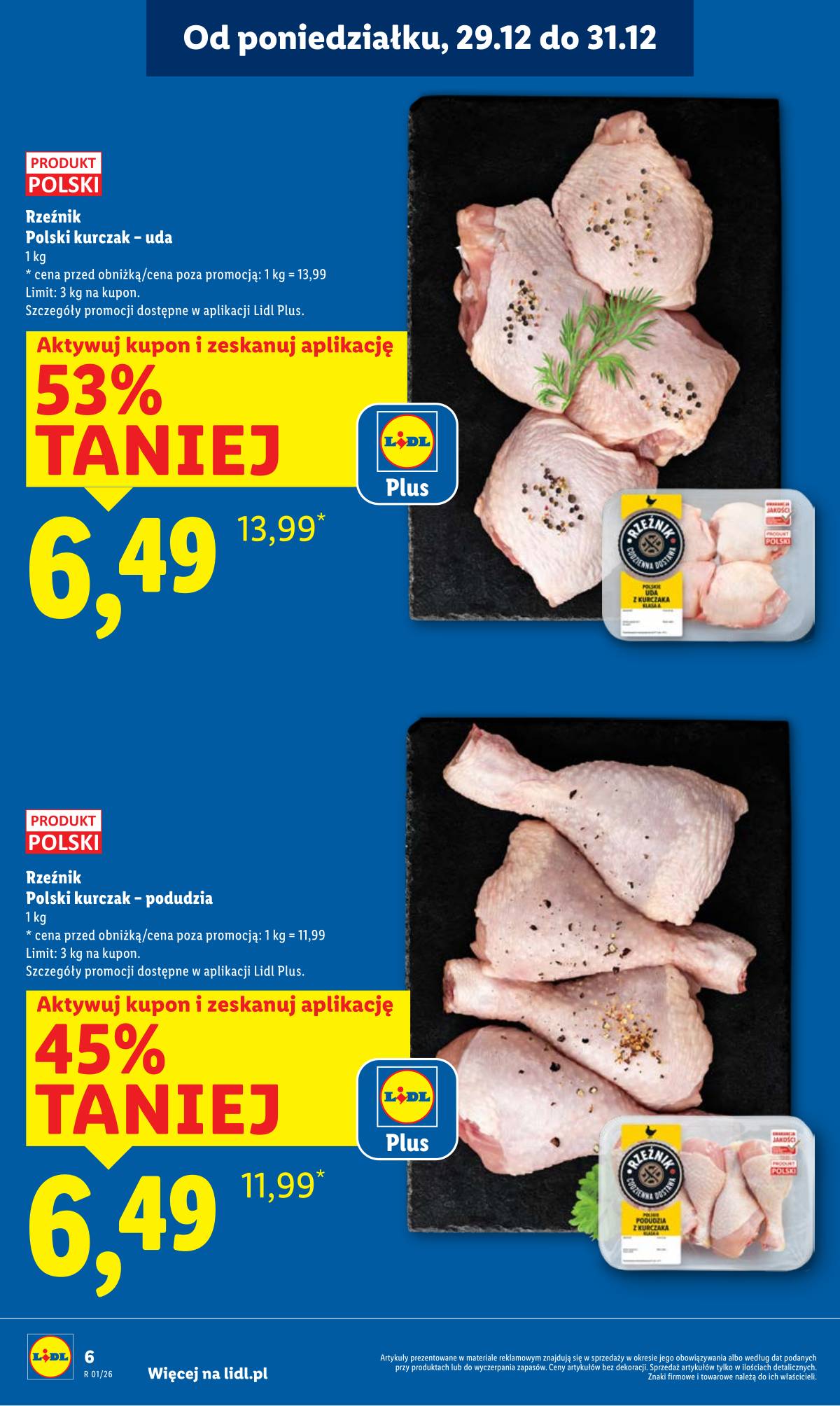 Lidl Lenkija - OFERTA WAŻNA OD 29.12 DO 31.12 6 puslapis
