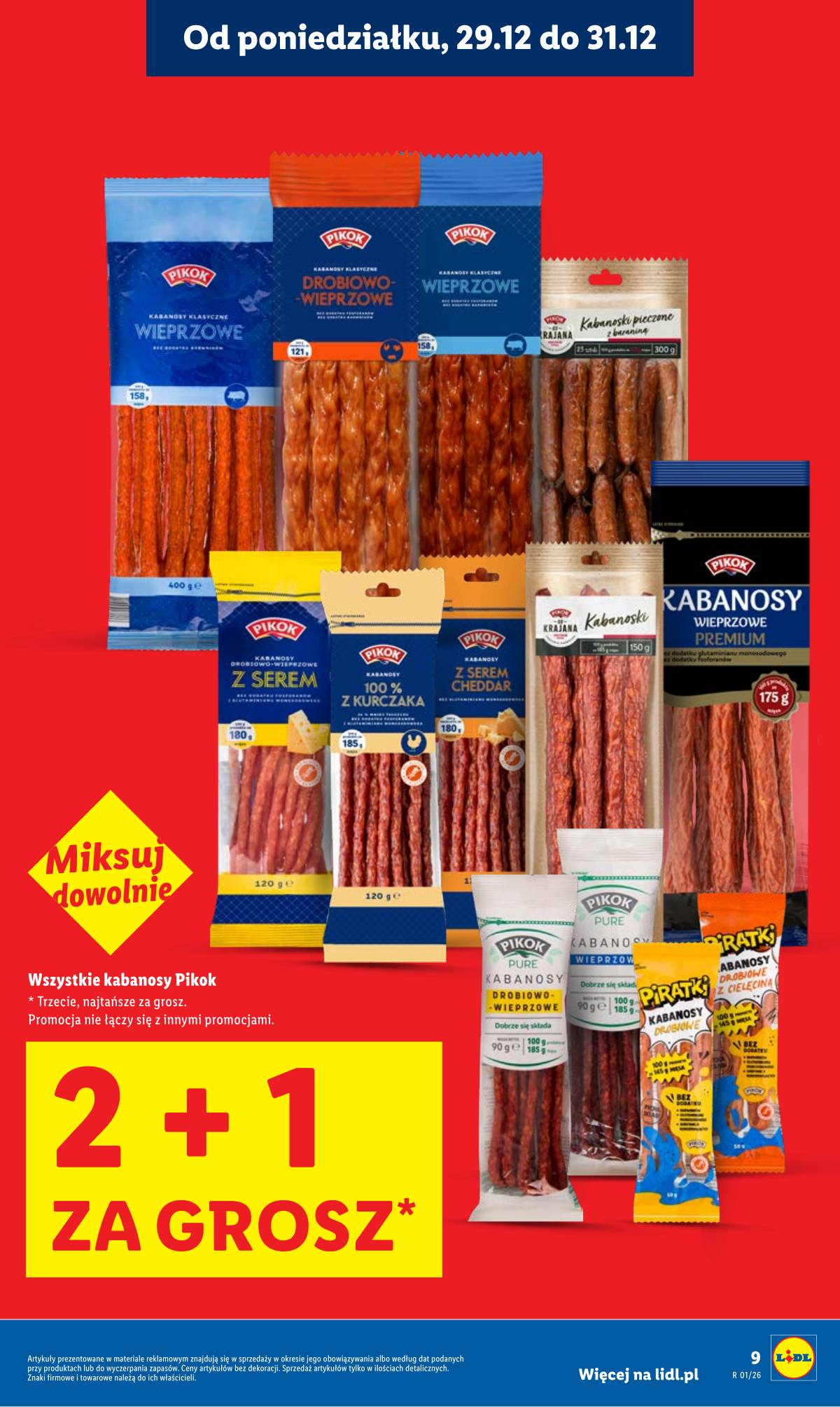 Lidl Lenkija - OFERTA WAŻNA OD 29.12 DO 31.12 9 puslapis