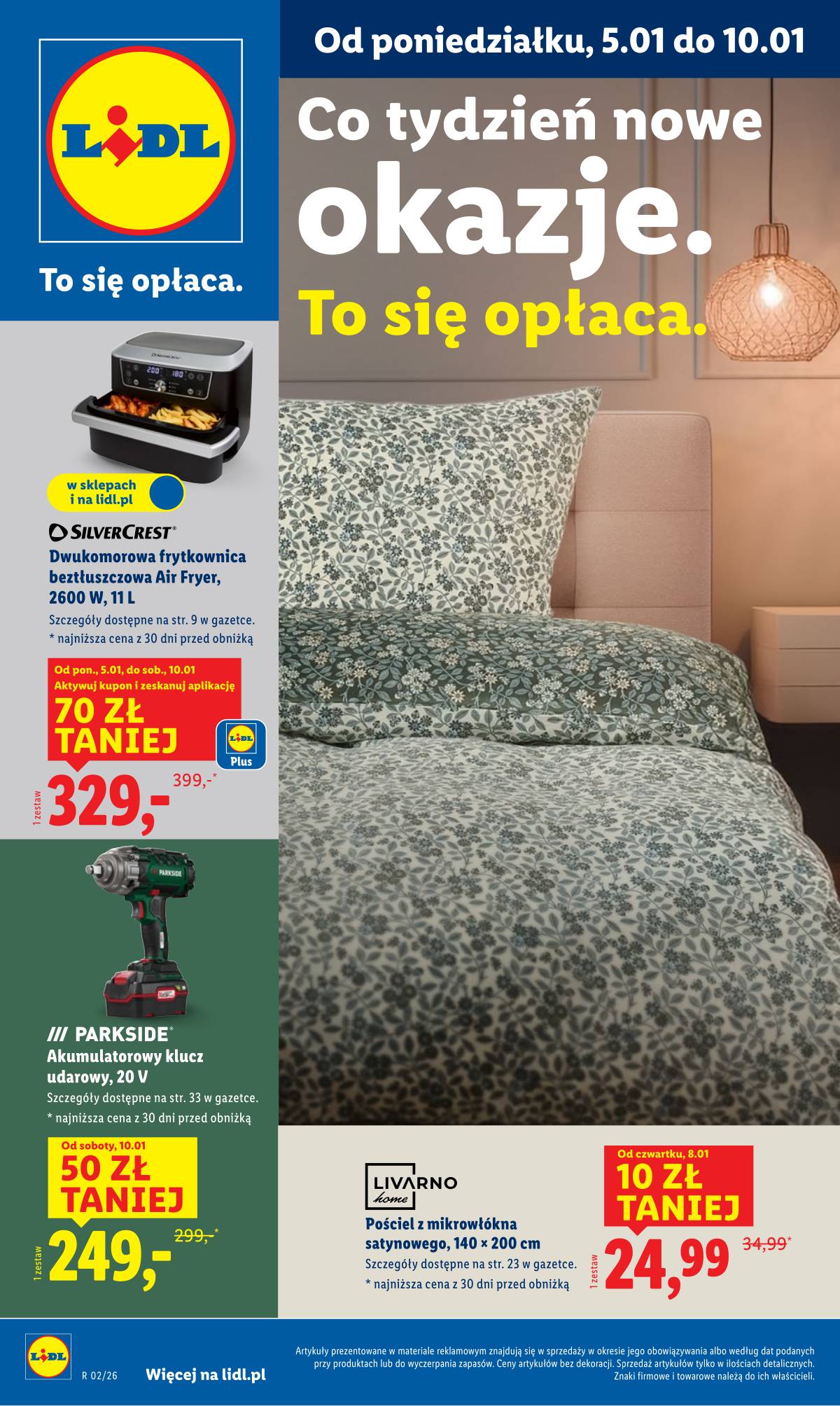 Lidl Lenkija - OFERTA WAŻNA OD 5.01 1 puslapis
