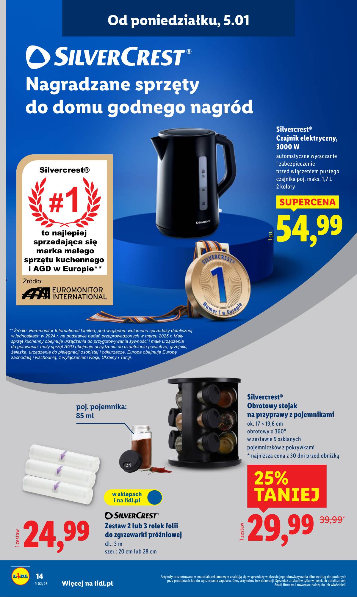 Lidl Lenkija - OFERTA WAŻNA OD 5.01 18 puslapis