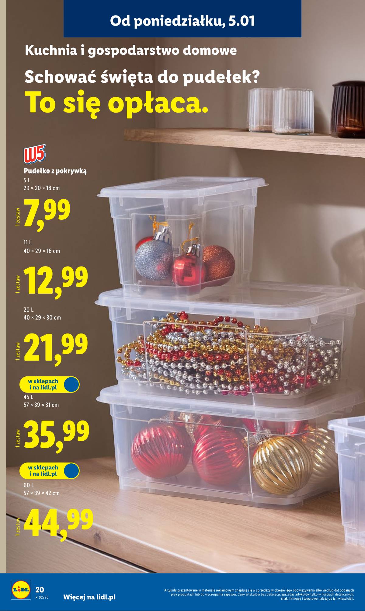 Lidl Lenkija - OFERTA WAŻNA OD 5.01 24 puslapis