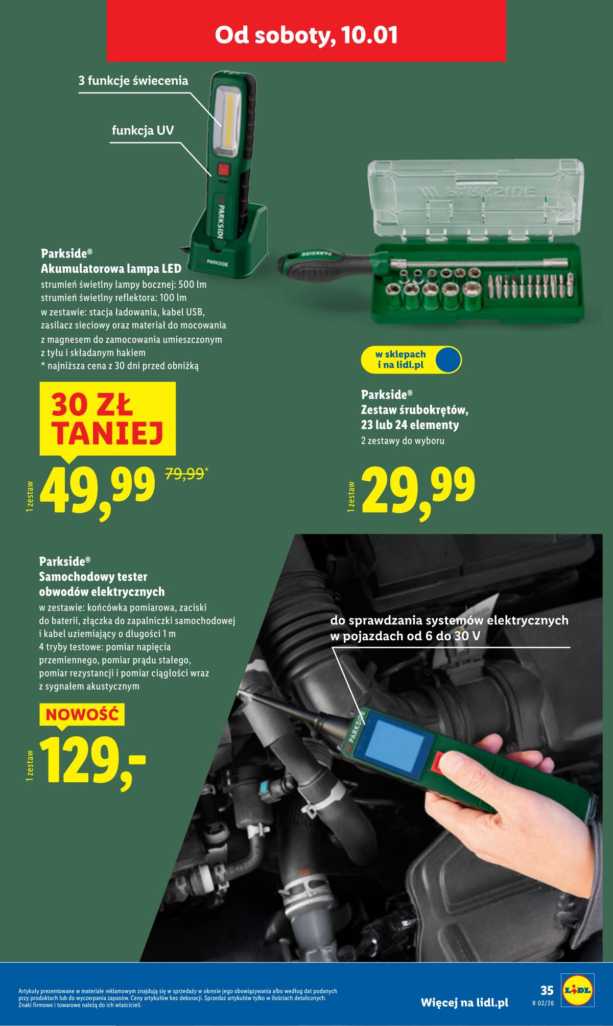 Lidl Lenkija - OFERTA WAŻNA OD 5.01 39 puslapis