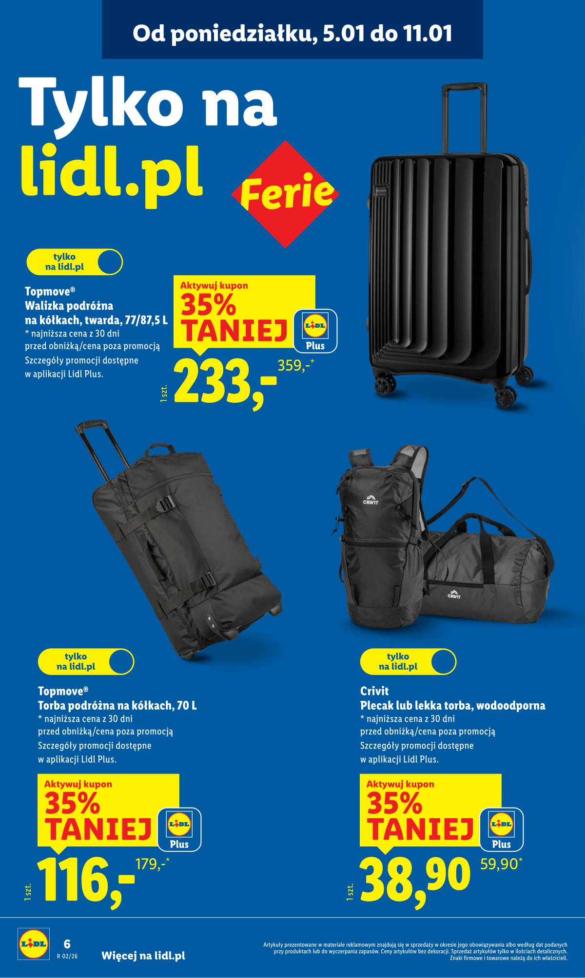 Lidl Lenkija - OFERTA WAŻNA OD 5.01 8 puslapis