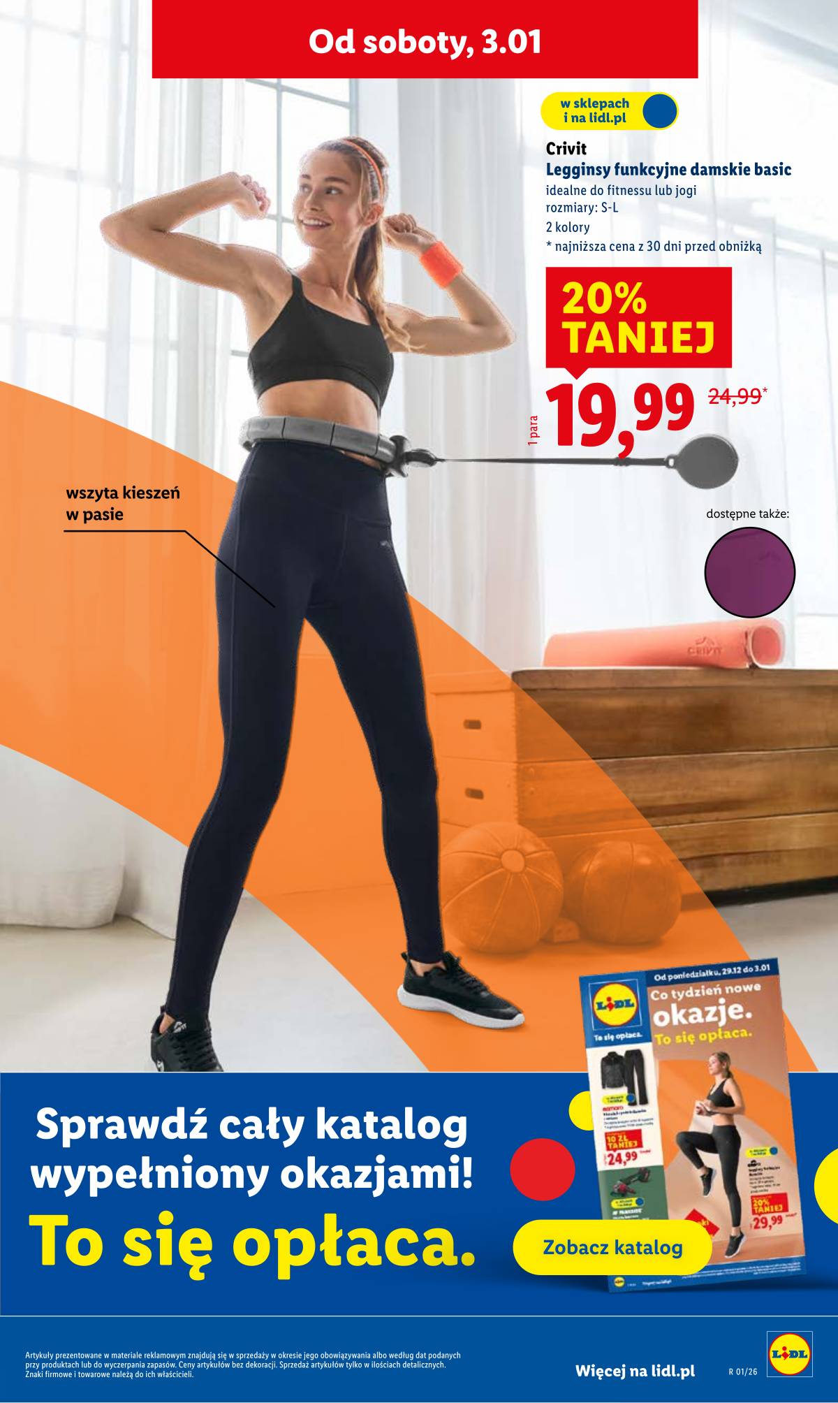 Lidl Lenkija - OFERTA WAŻNA OD 2.01 DO 3.01 15 puslapis