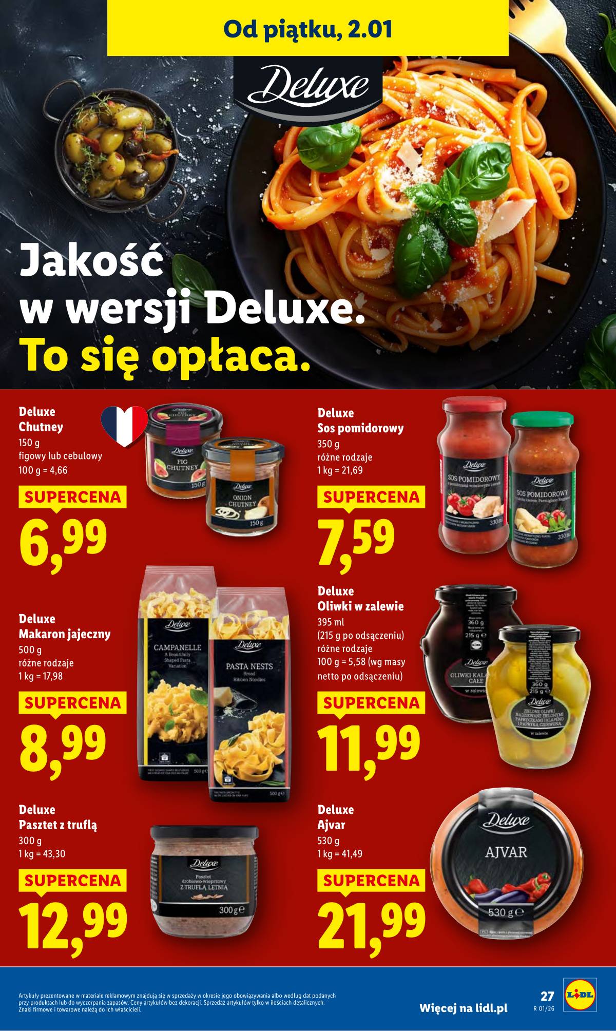 Lidl Lenkija - OFERTA WAŻNA OD 2.01 DO 3.01 29 puslapis