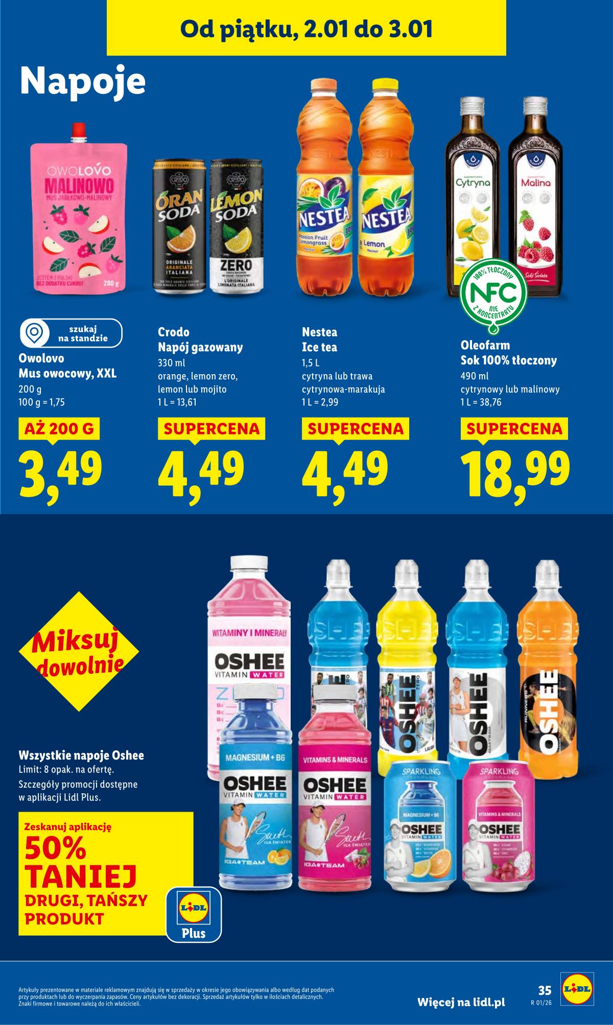 Lidl Lenkija - OFERTA WAŻNA OD 2.01 DO 3.01 37 puslapis