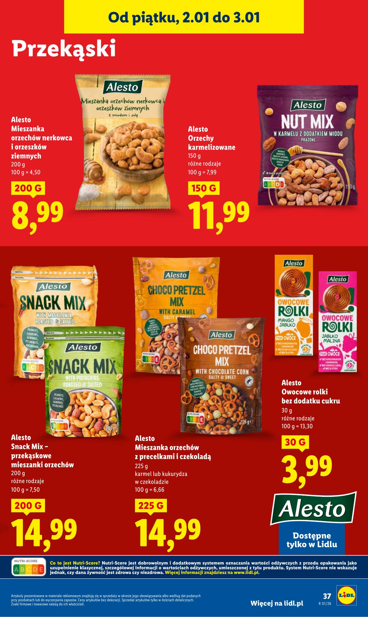 Lidl Lenkija - OFERTA WAŻNA OD 2.01 DO 3.01 39 puslapis