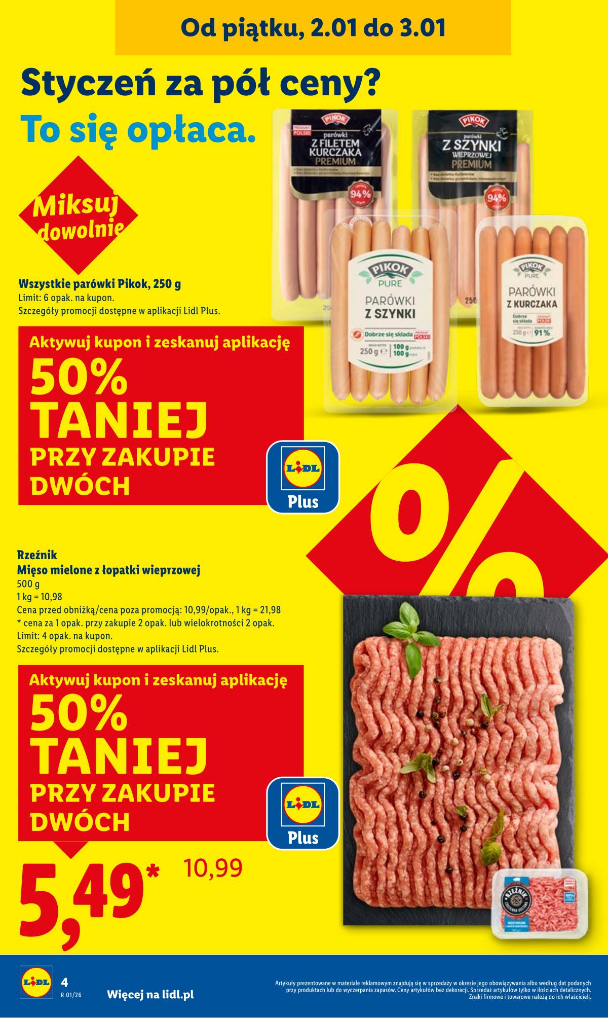 Lidl Lenkija - OFERTA WAŻNA OD 2.01 DO 3.01 4 puslapis