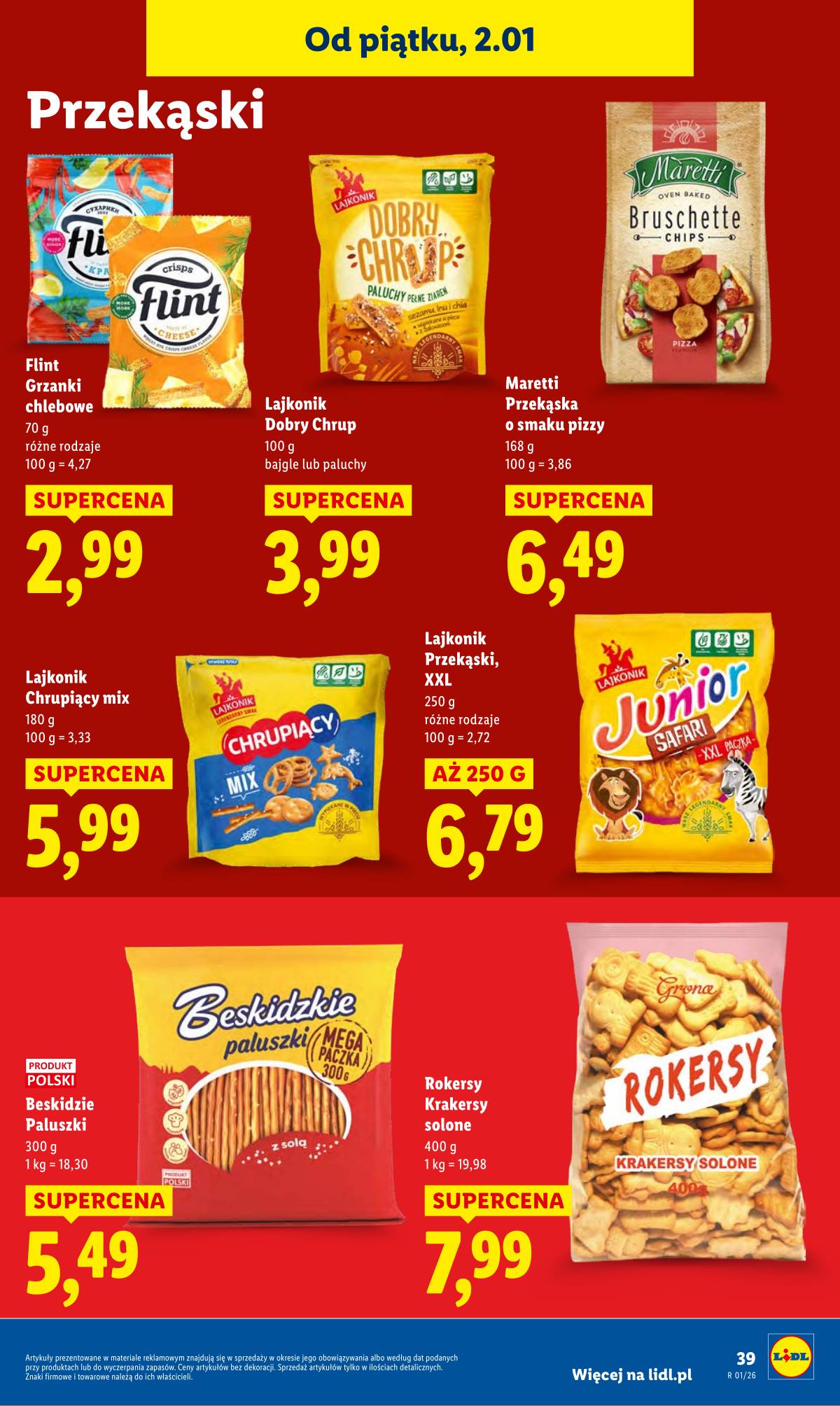 Lidl Lenkija - OFERTA WAŻNA OD 2.01 DO 3.01 41 puslapis