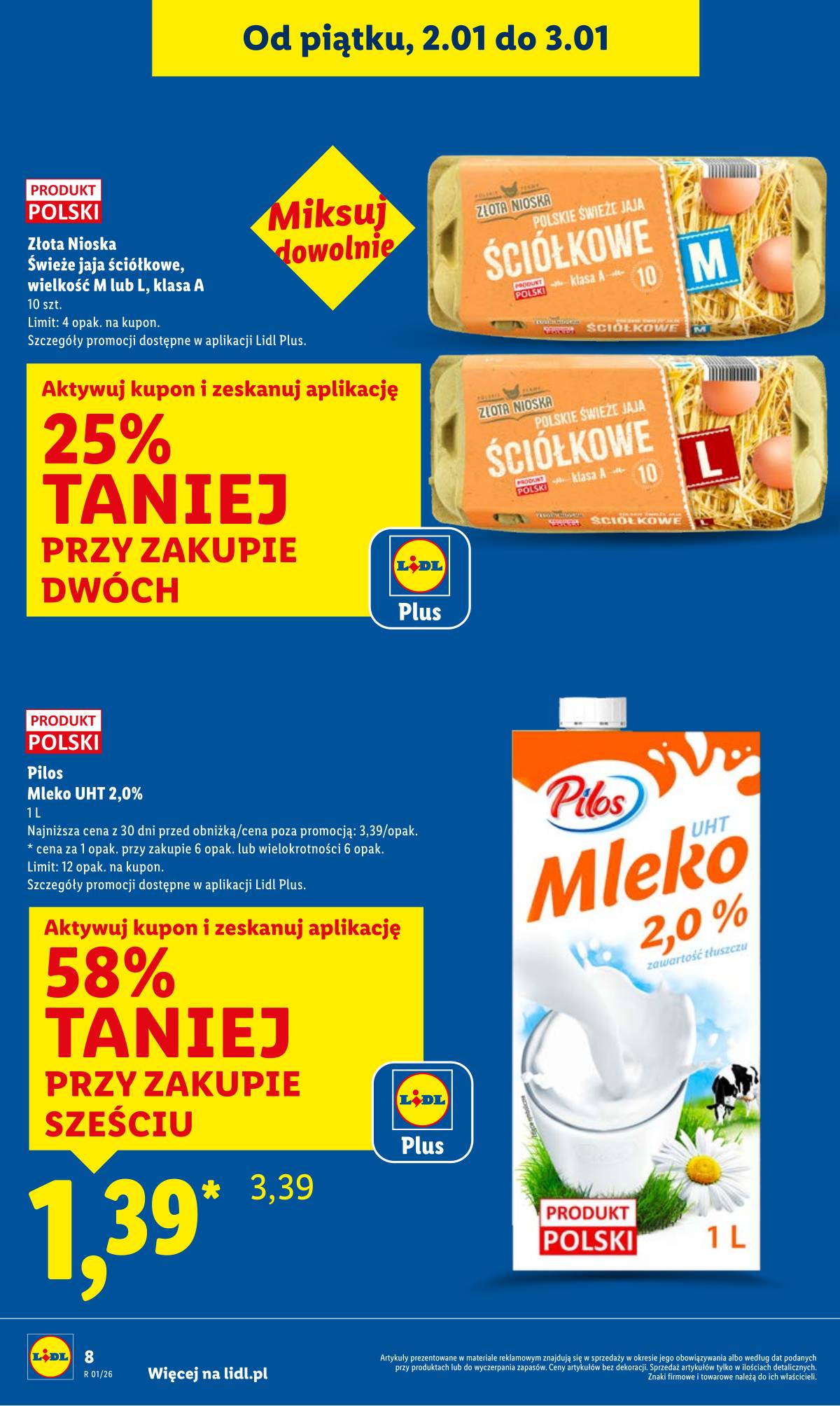 Lidl Lenkija - OFERTA WAŻNA OD 2.01 DO 3.01 8 puslapis