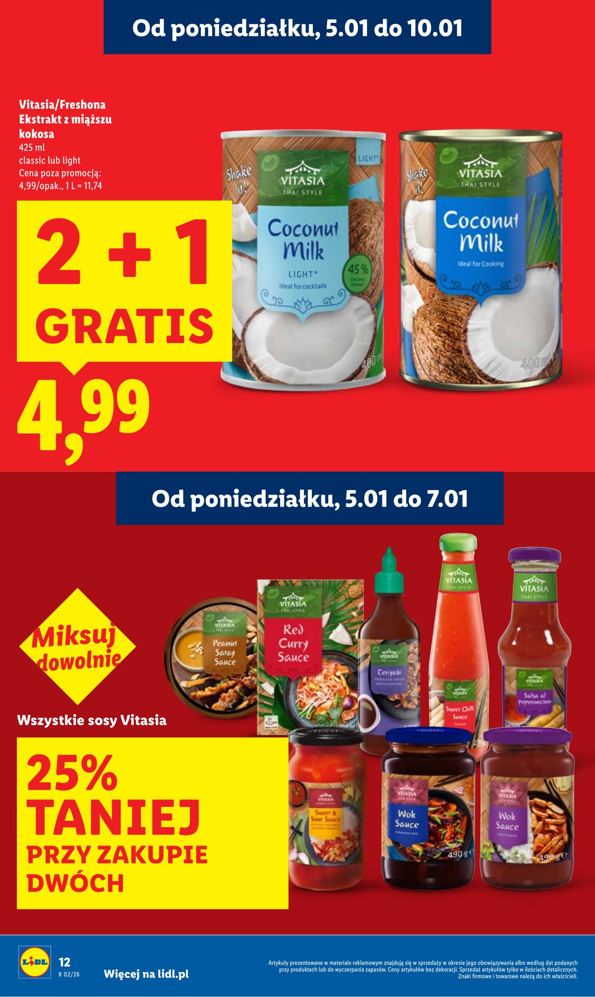Lidl Lenkija - OFERTA WAŻNA OD 5.01 DO 7.01 12 puslapis