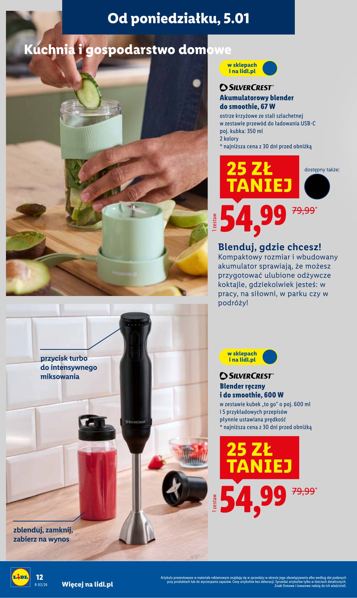 Lidl Lenkija - OFERTA WAŻNA OD 5.01 DO 7.01 14 puslapis