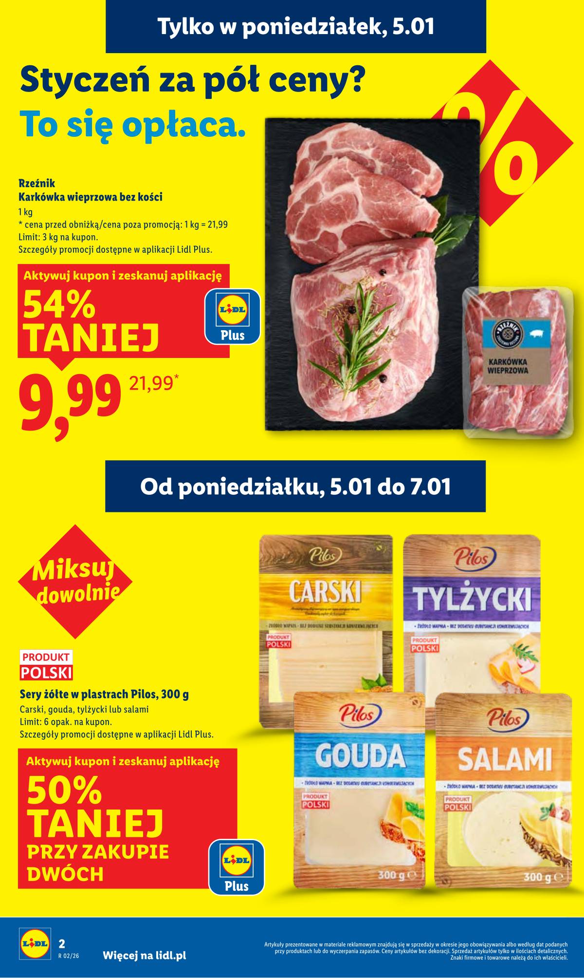 Lidl Lenkija - OFERTA WAŻNA OD 5.01 DO 7.01 2 puslapis