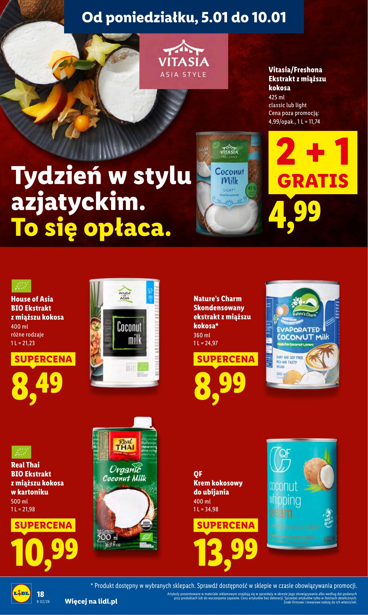 Lidl Lenkija - OFERTA WAŻNA OD 5.01 DO 7.01 20 puslapis
