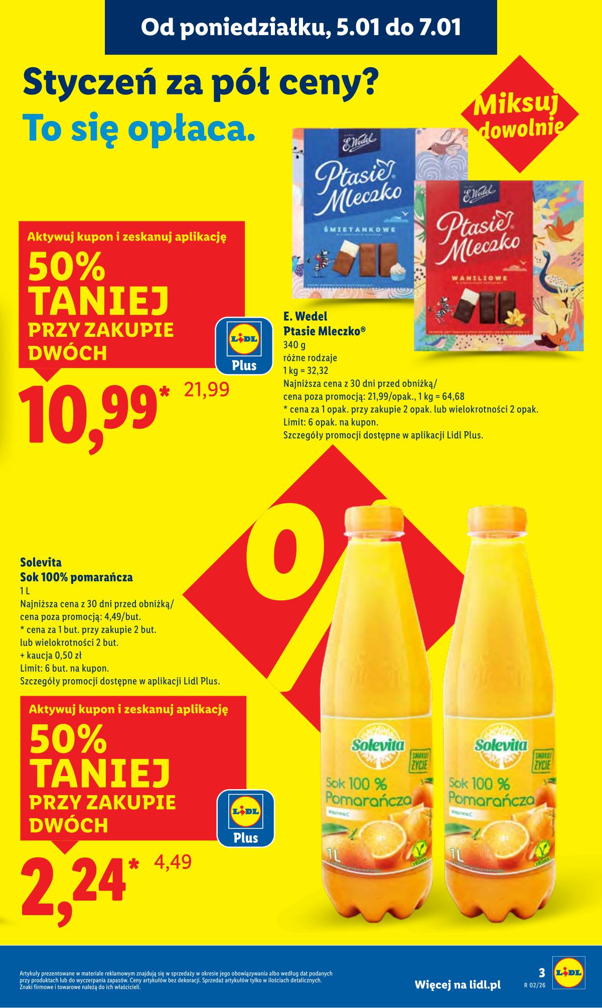 Lidl Lenkija - OFERTA WAŻNA OD 5.01 DO 7.01 3 puslapis