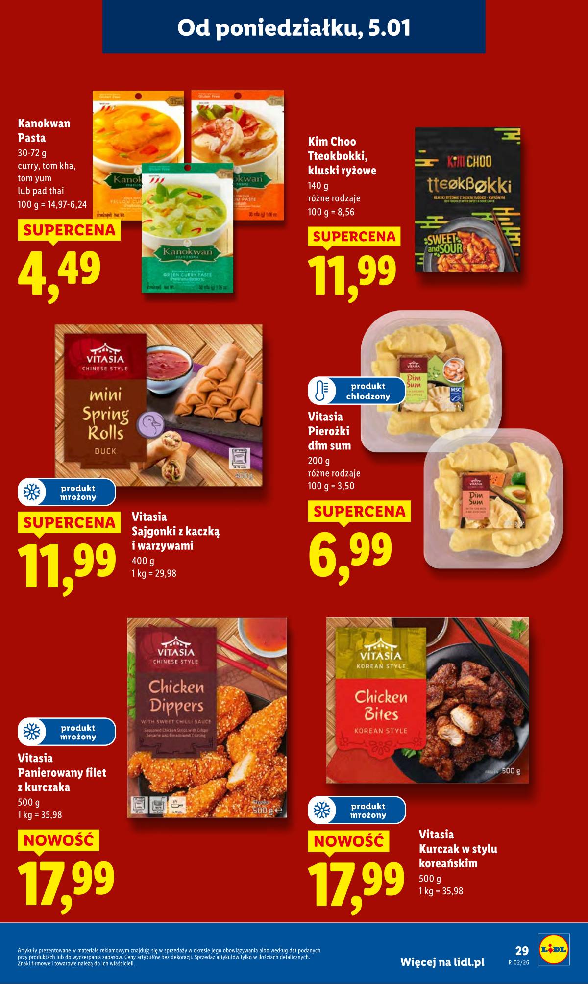 Lidl Lenkija - OFERTA WAŻNA OD 5.01 DO 7.01 31 puslapis