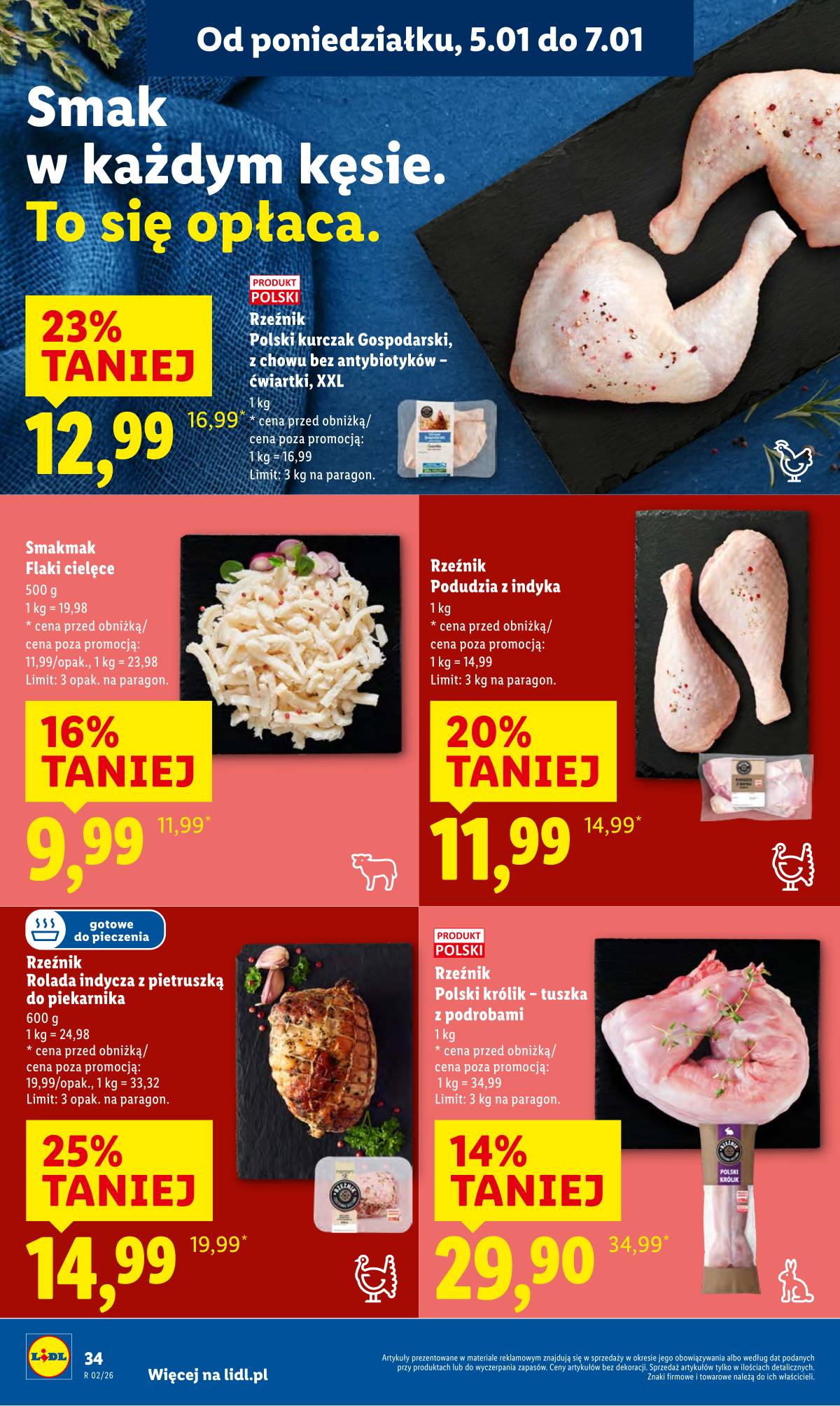 Lidl Lenkija - OFERTA WAŻNA OD 5.01 DO 7.01 36 puslapis