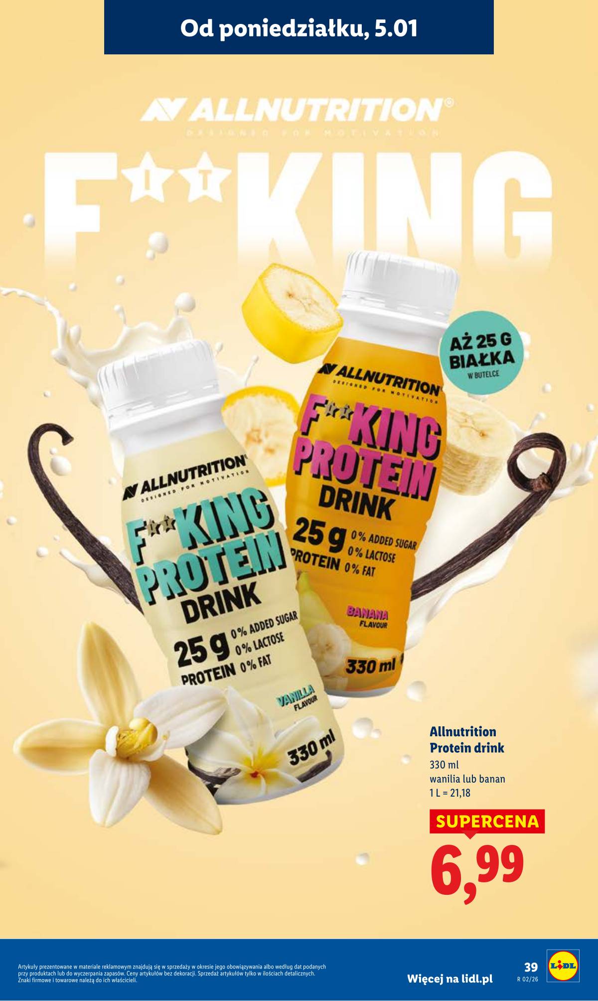 Lidl Lenkija - OFERTA WAŻNA OD 5.01 DO 7.01 41 puslapis