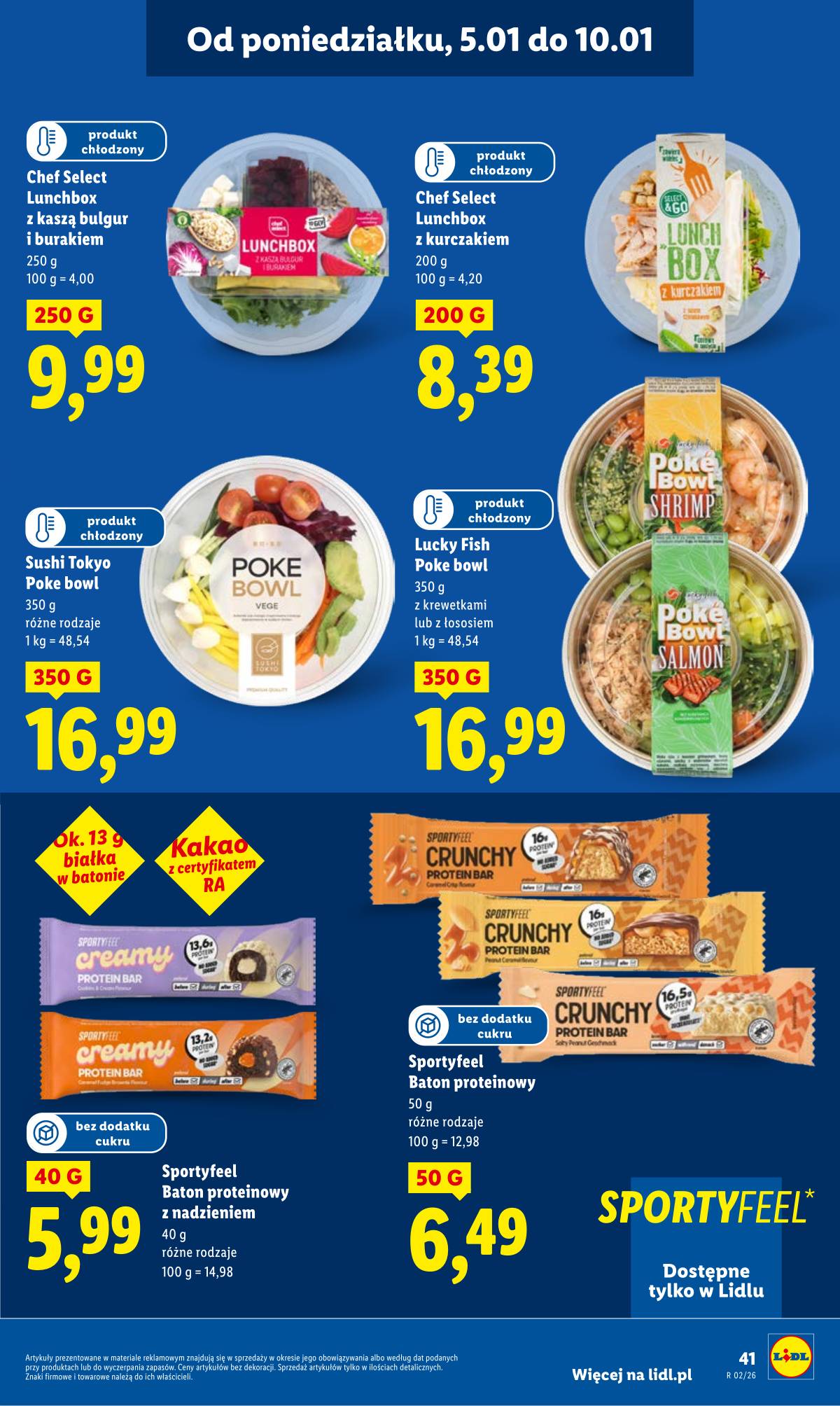 Lidl Lenkija - OFERTA WAŻNA OD 5.01 DO 7.01 43 puslapis