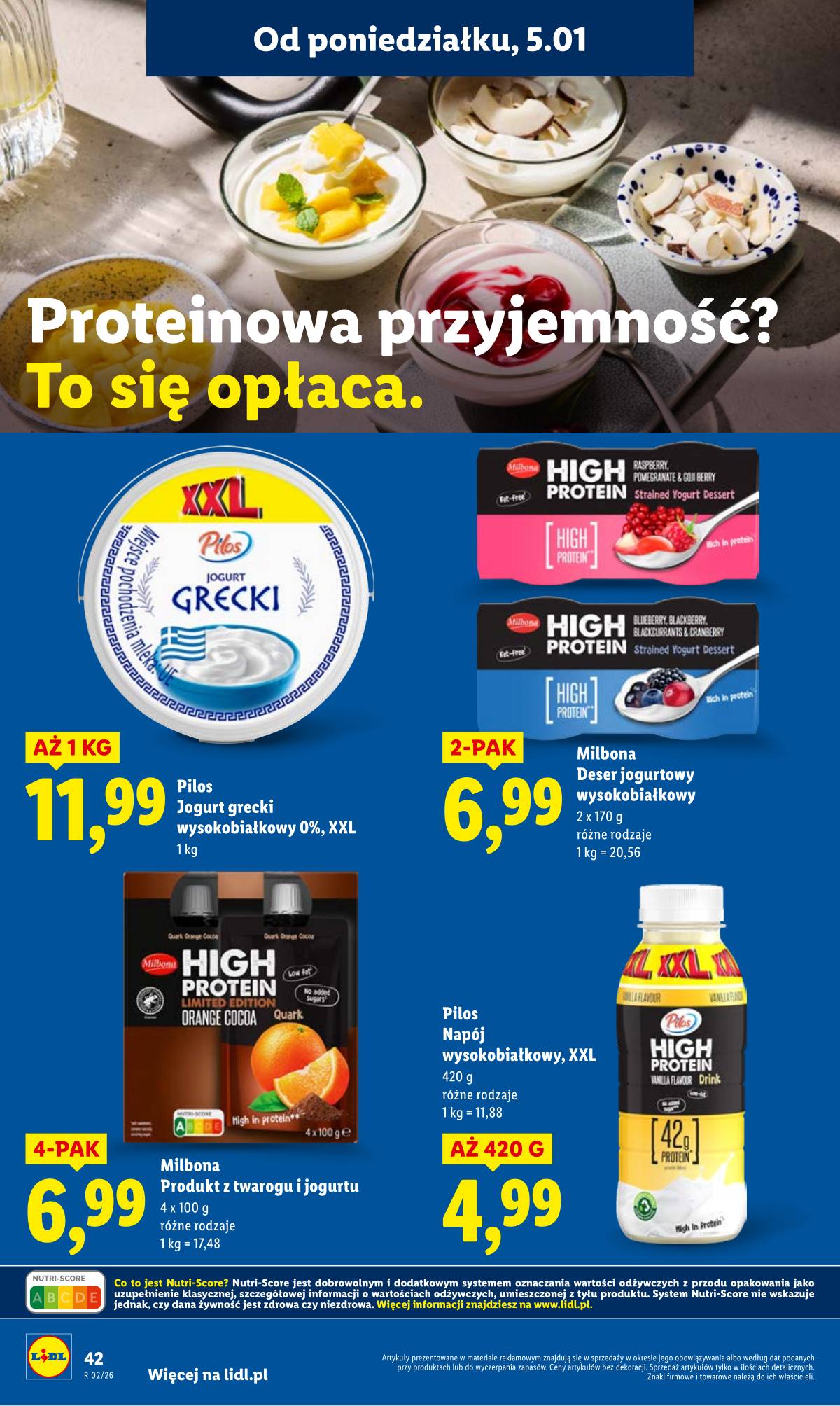 Lidl Lenkija - OFERTA WAŻNA OD 5.01 DO 7.01 44 puslapis