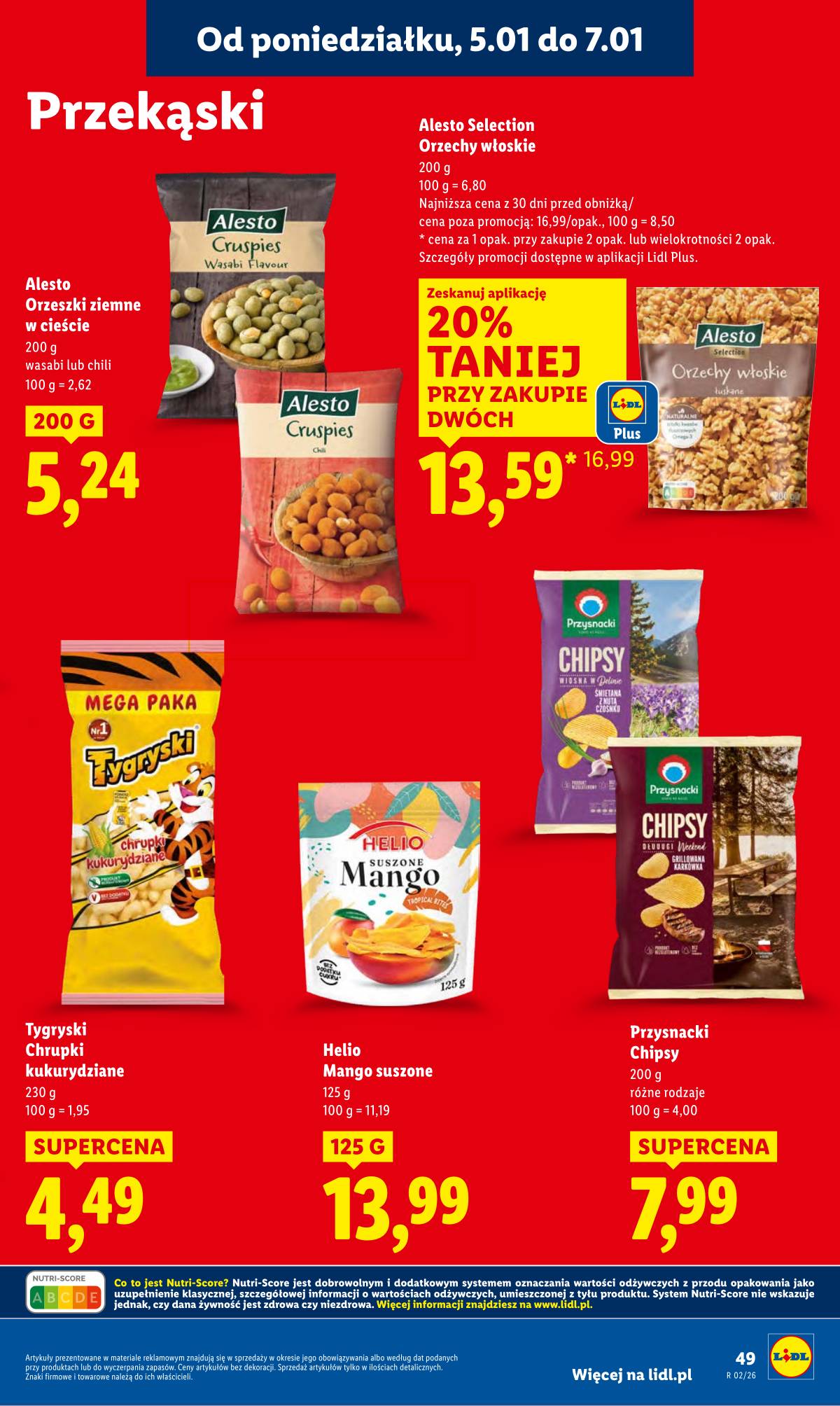 Lidl Lenkija - OFERTA WAŻNA OD 5.01 DO 7.01 51 puslapis