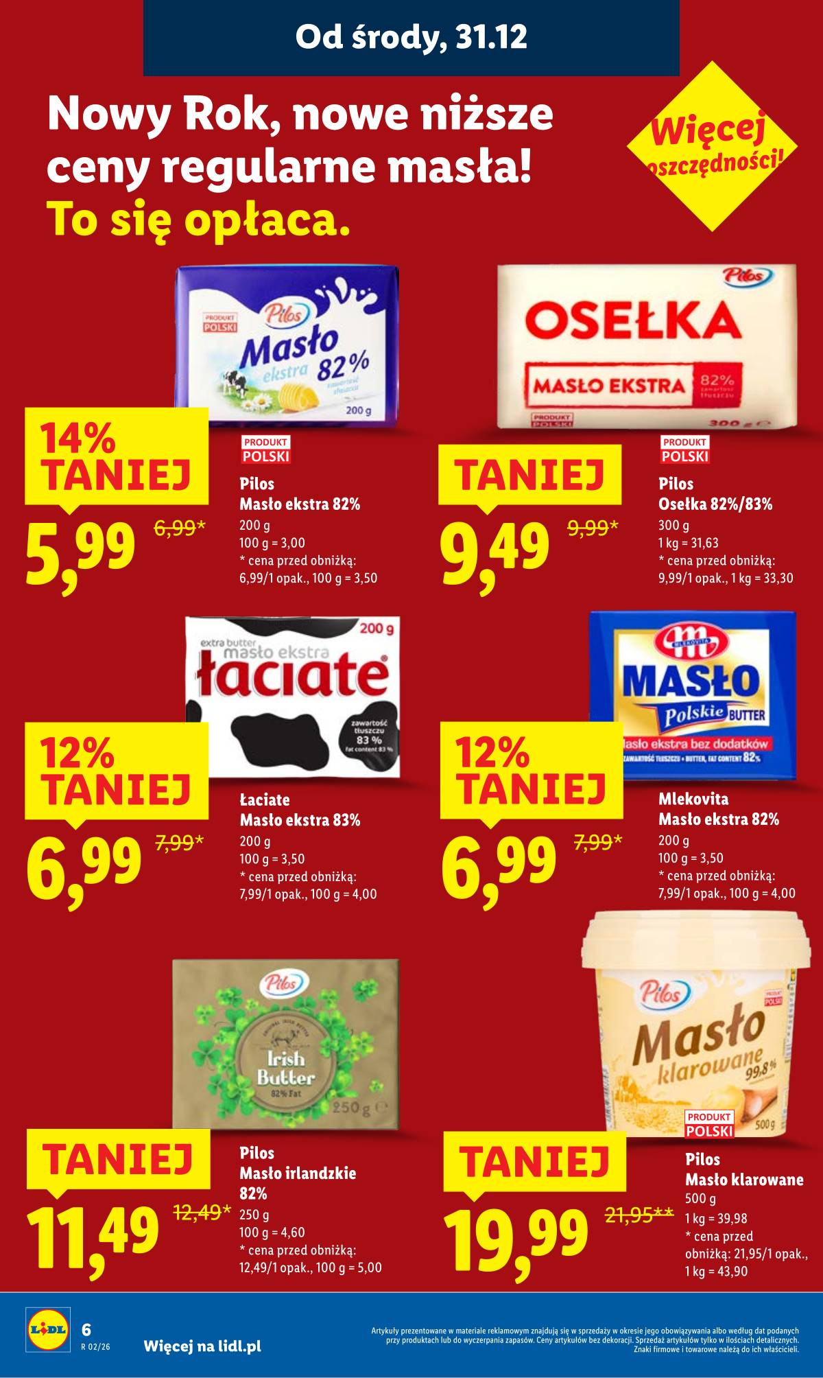 Lidl Lenkija - OFERTA WAŻNA OD 5.01 DO 7.01 6 puslapis