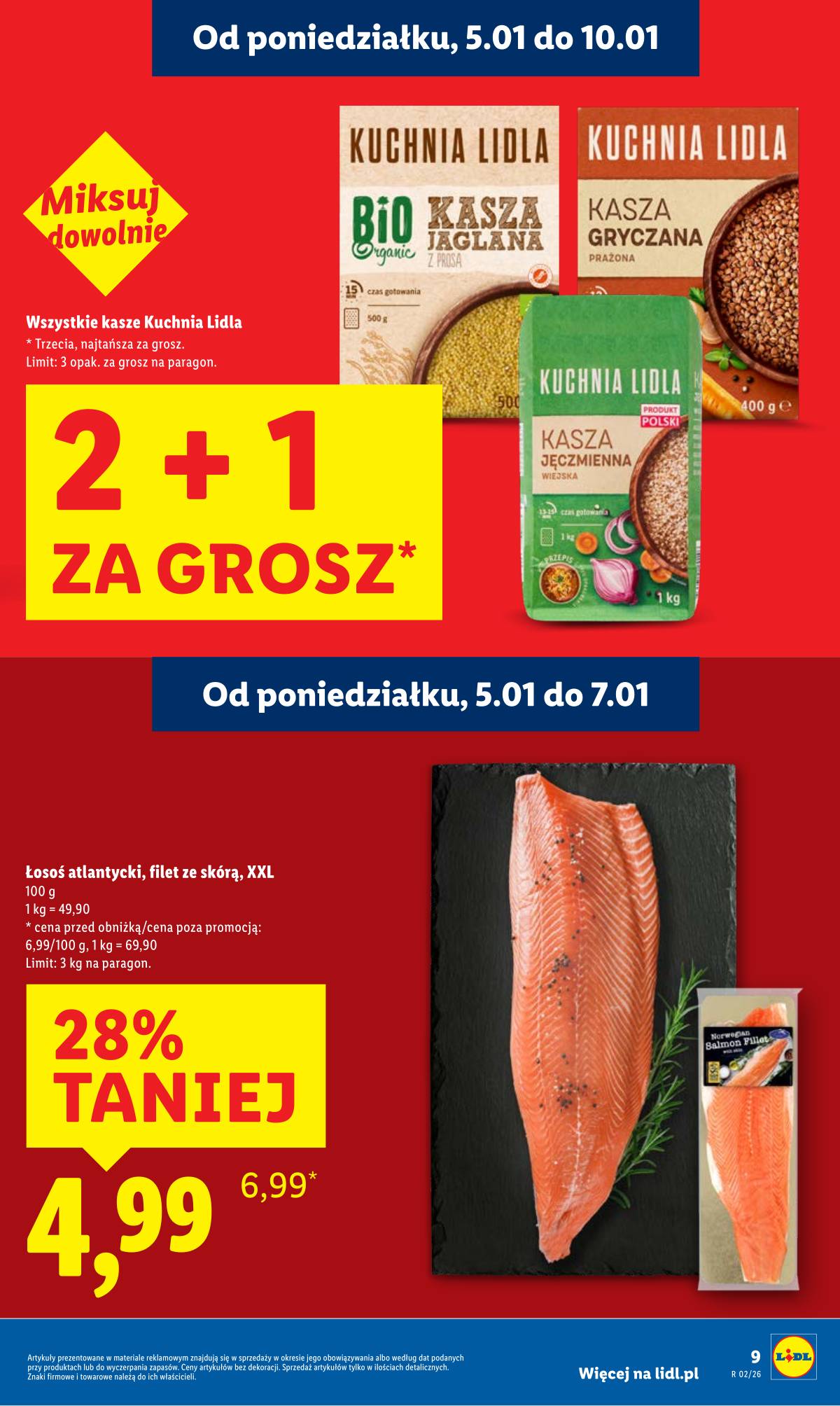Lidl Lenkija - OFERTA WAŻNA OD 5.01 DO 7.01 9 puslapis
