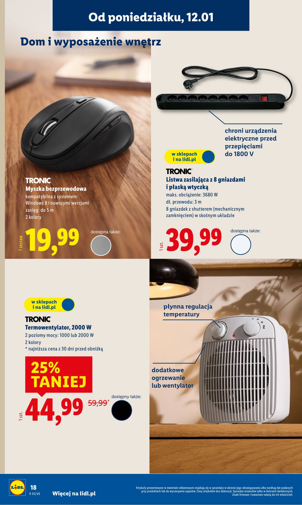 Lidl Lenkija - OFERTA WAŻNA OD 12.01 20 puslapis