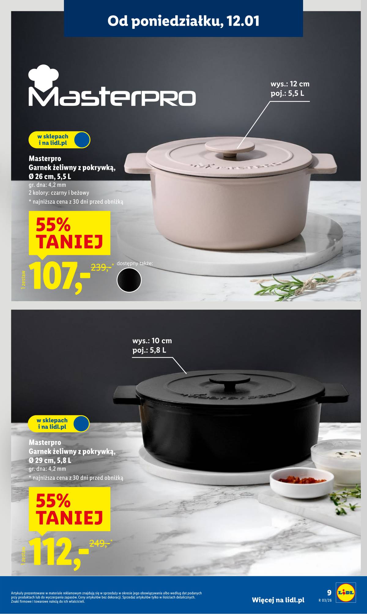 Lidl Lenkija - OFERTA WAŻNA OD 12.01 9 puslapis