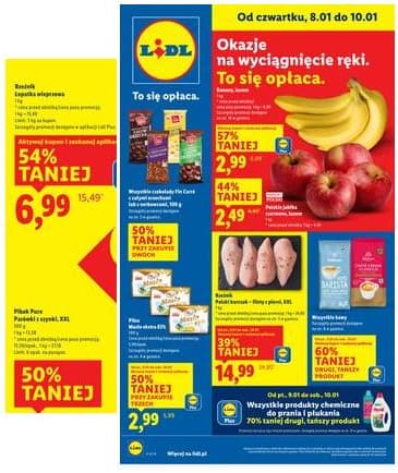 Lidl Lenkija - OFERTA WAŻNA OD 8.01 DO 10.01 2026-01-08 – 2026-01-10