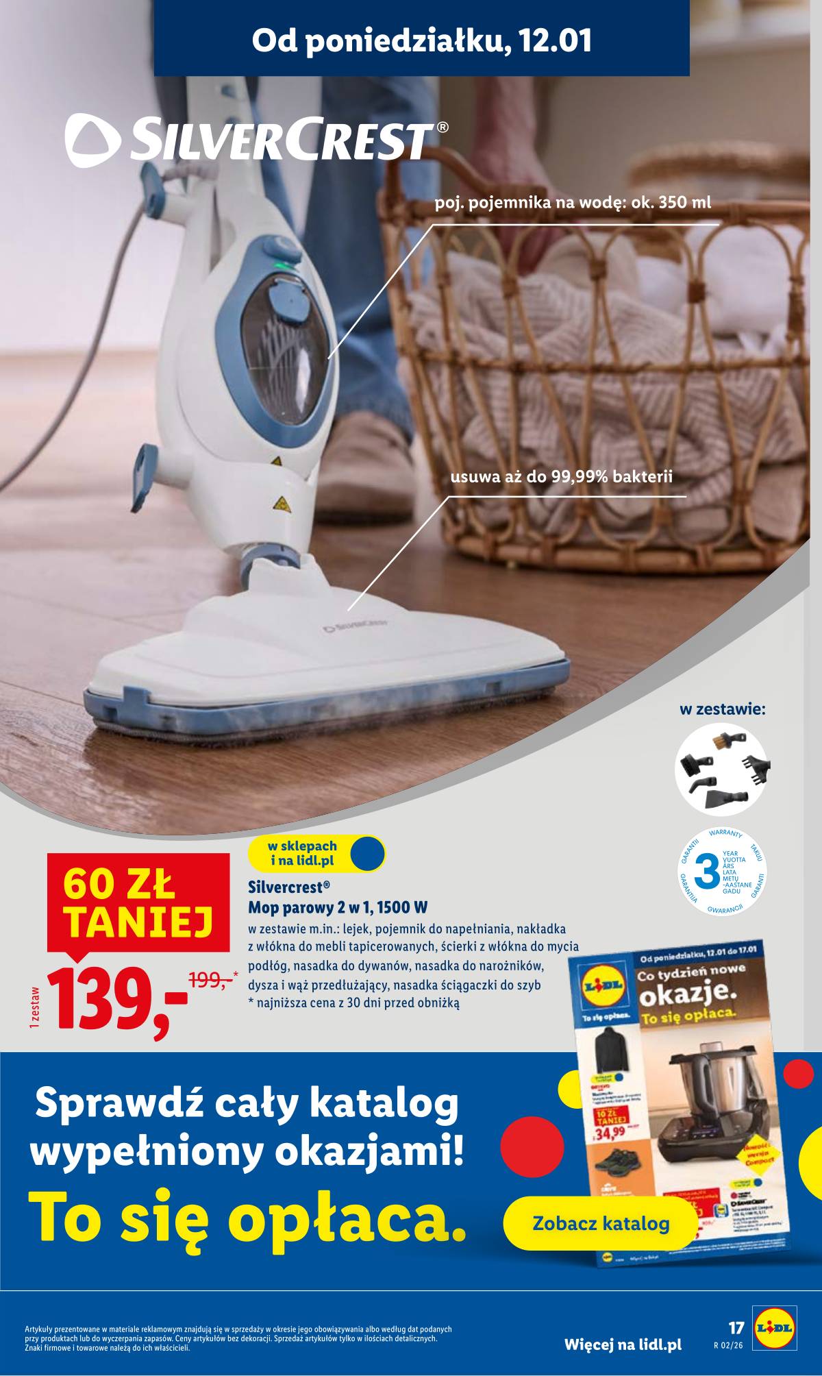 Lidl Lenkija - OFERTA WAŻNA OD 12.01 DO 14.01 17 puslapis
