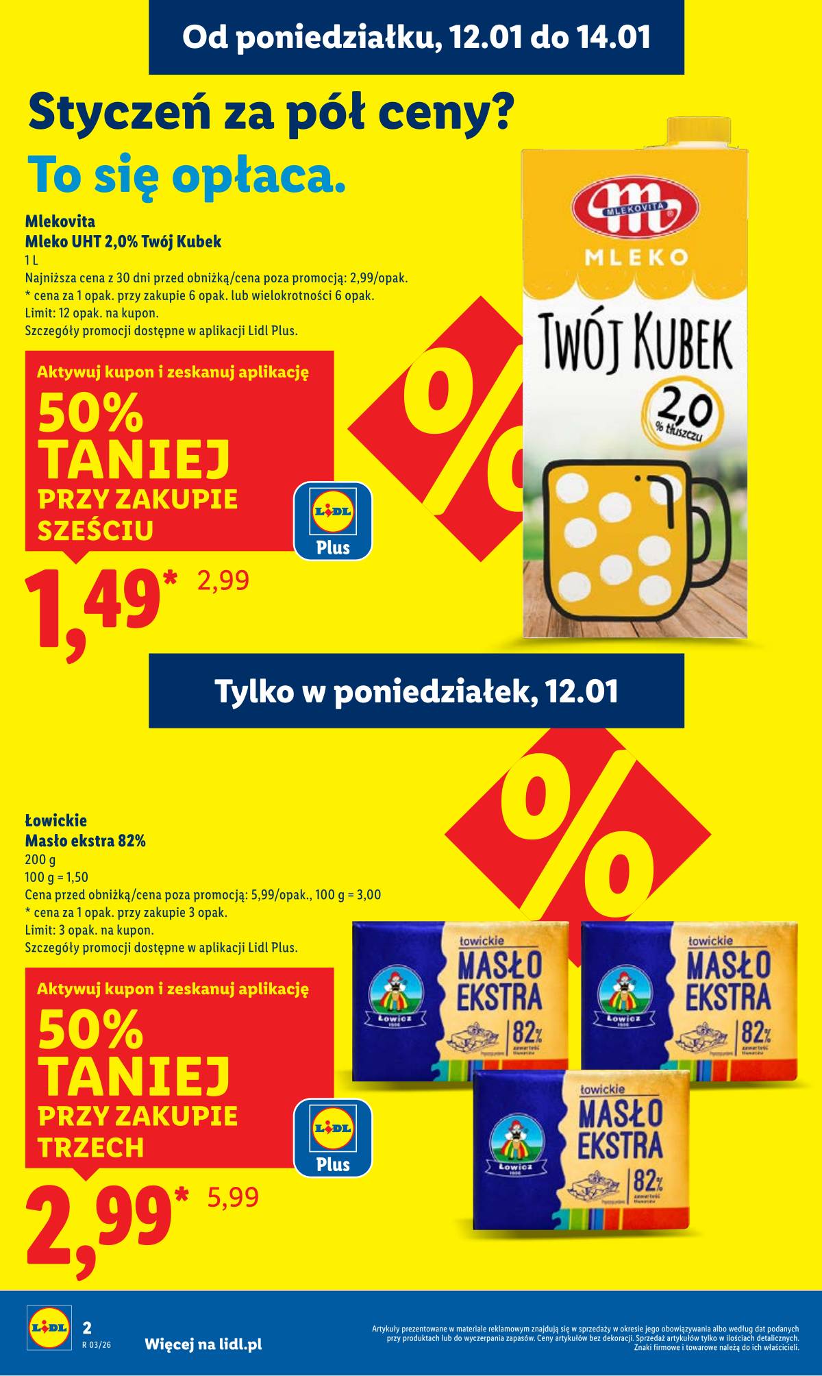 Lidl Lenkija - OFERTA WAŻNA OD 12.01 DO 14.01 2 puslapis