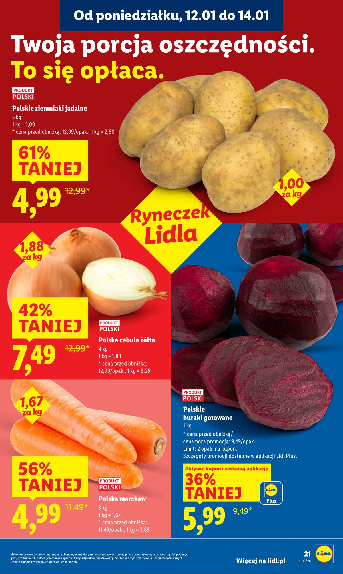 Lidl Lenkija - OFERTA WAŻNA OD 12.01 DO 14.01 21 puslapis