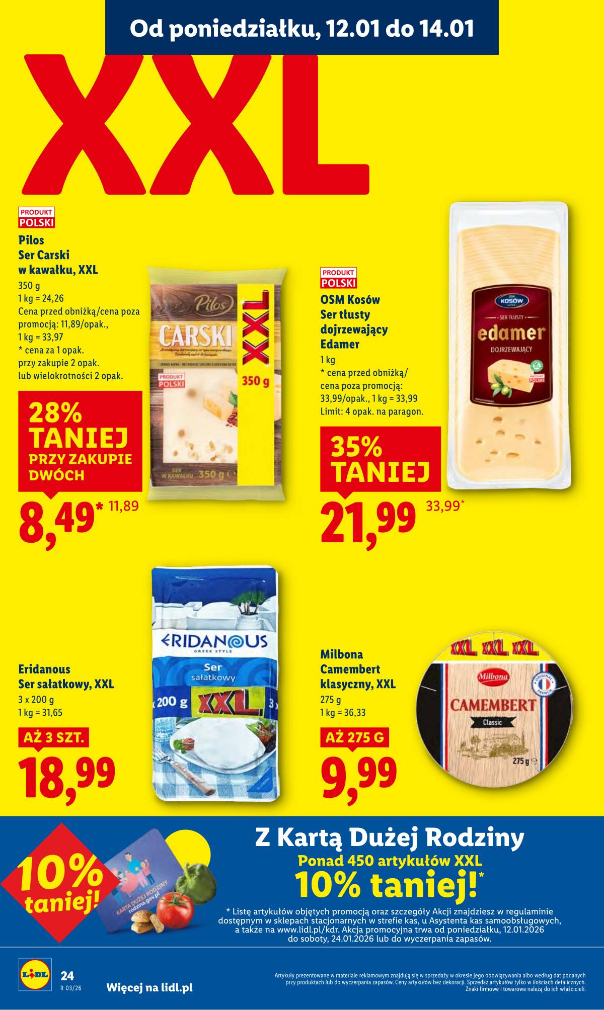 Lidl Lenkija - OFERTA WAŻNA OD 12.01 DO 14.01 24 puslapis