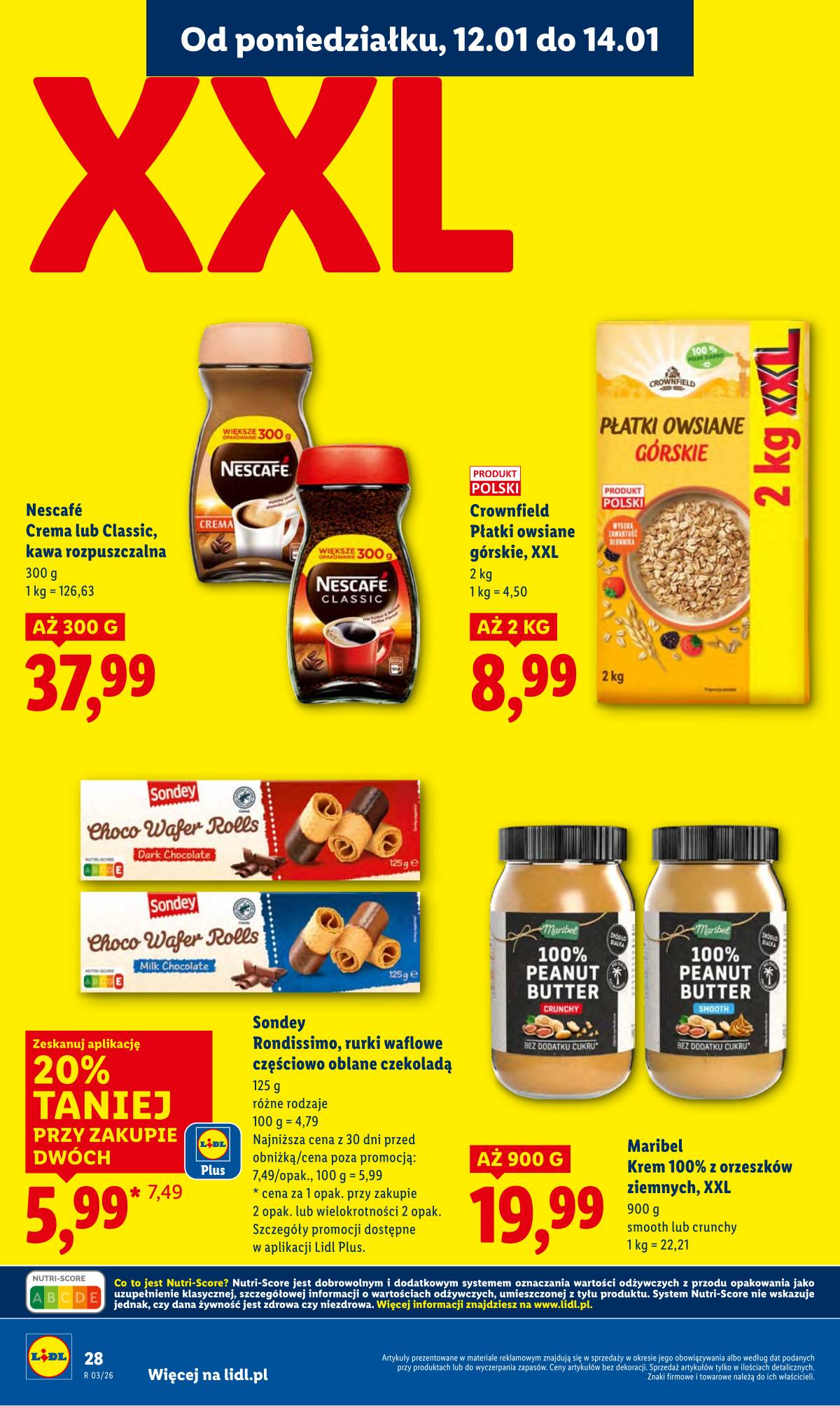 Lidl Lenkija - OFERTA WAŻNA OD 12.01 DO 14.01 28 puslapis