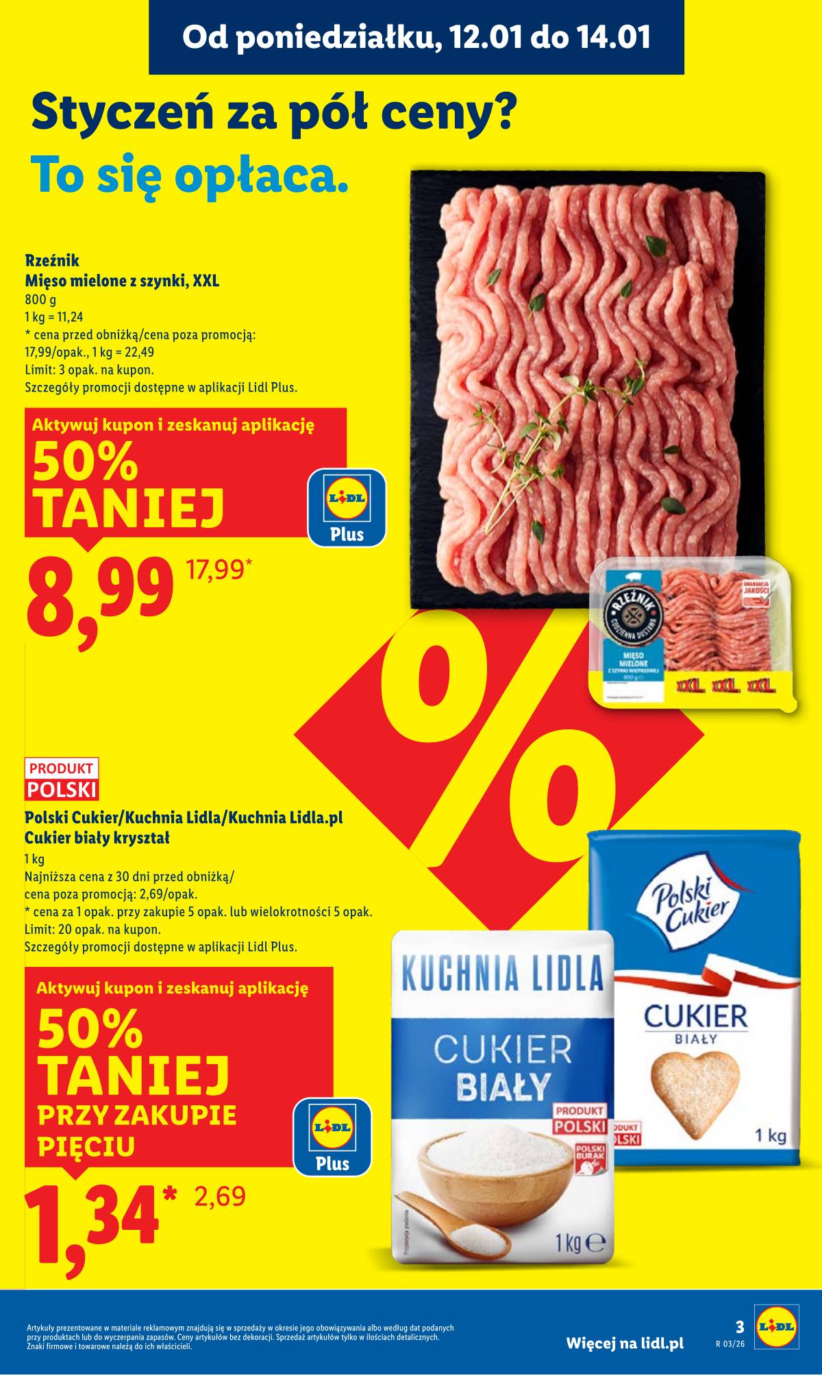 Lidl Lenkija - OFERTA WAŻNA OD 12.01 DO 14.01 3 puslapis