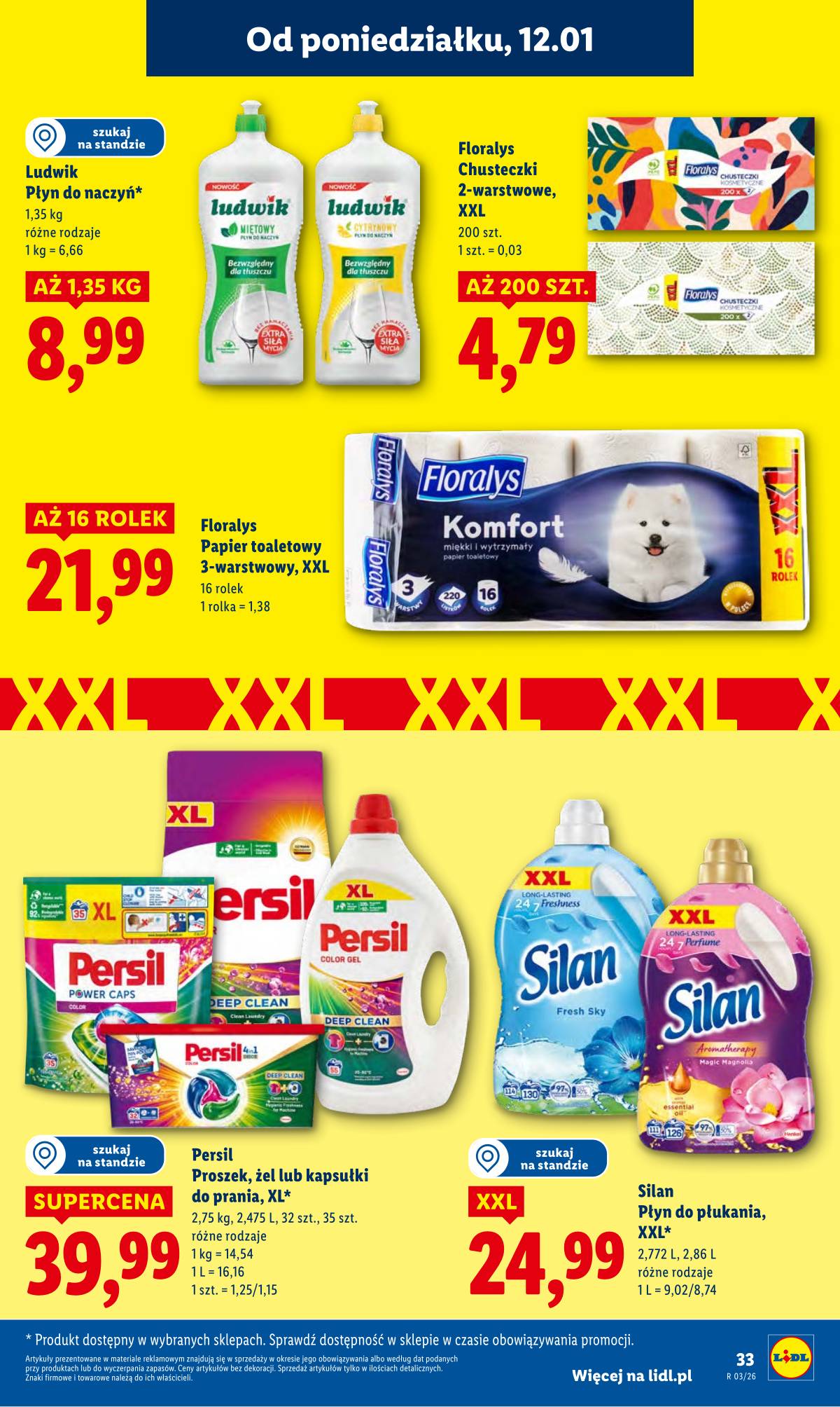 Lidl Lenkija - OFERTA WAŻNA OD 12.01 DO 14.01 33 puslapis