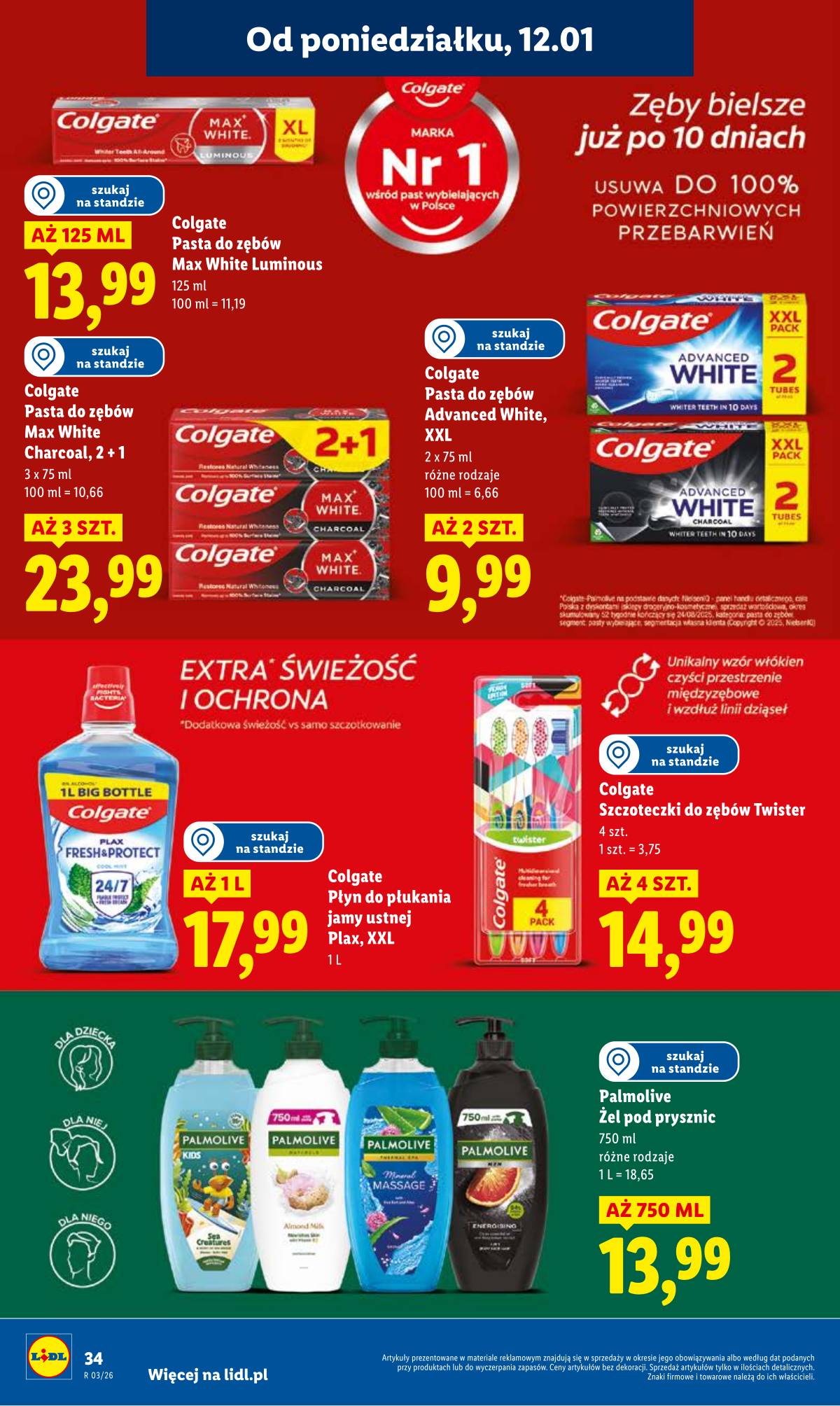 Lidl Lenkija - OFERTA WAŻNA OD 12.01 DO 14.01 34 puslapis