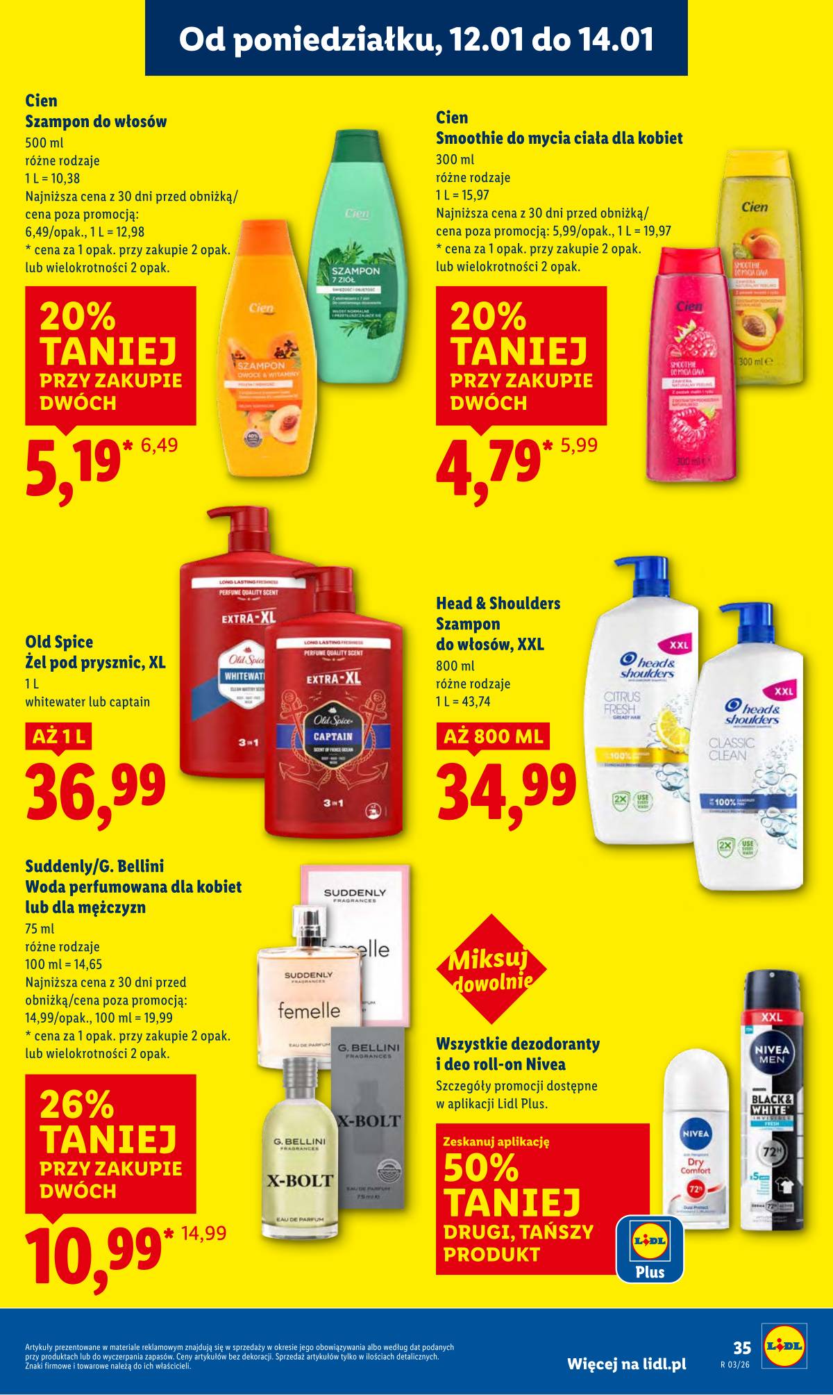 Lidl Lenkija - OFERTA WAŻNA OD 12.01 DO 14.01 35 puslapis