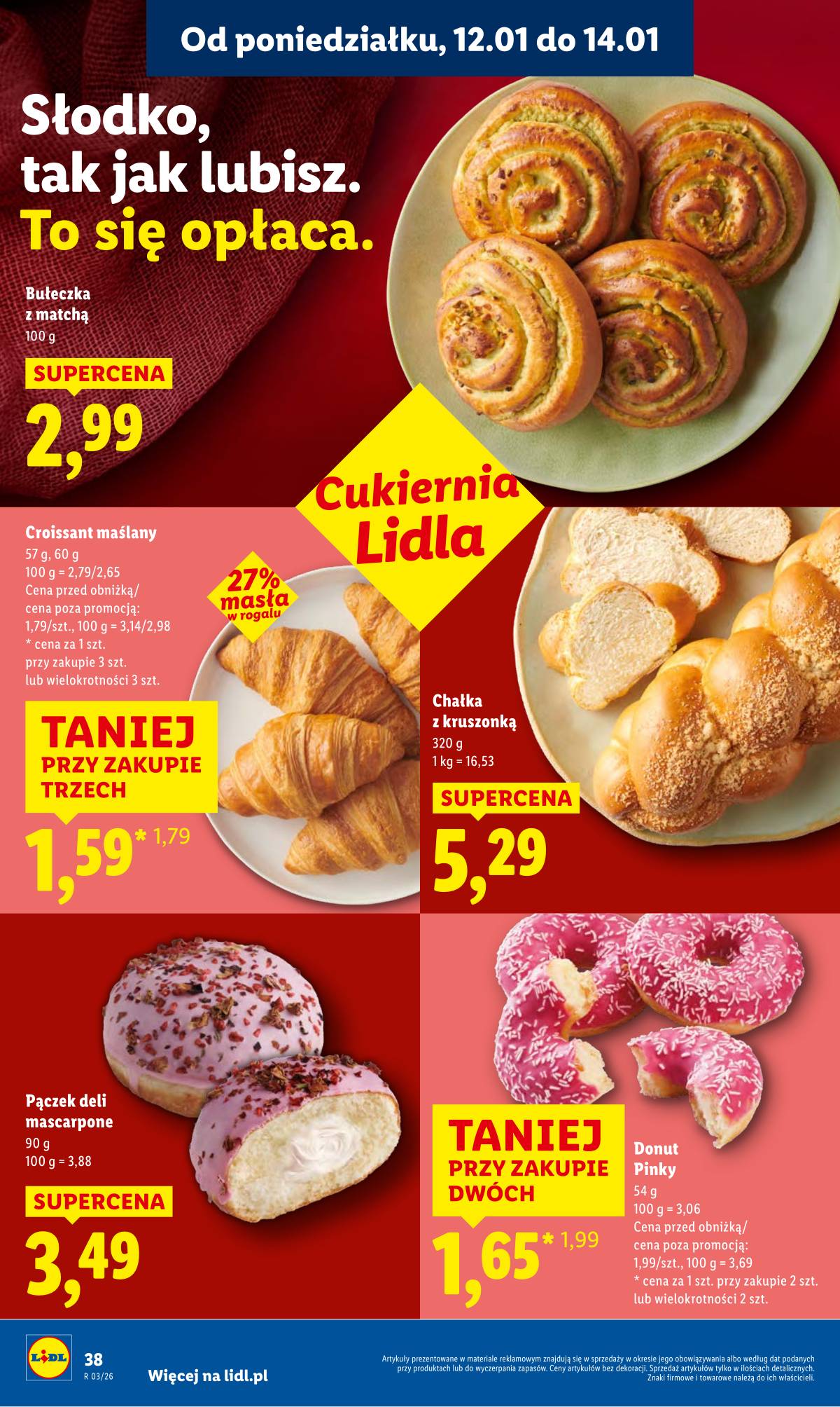 Lidl Lenkija - OFERTA WAŻNA OD 12.01 DO 14.01 38 puslapis
