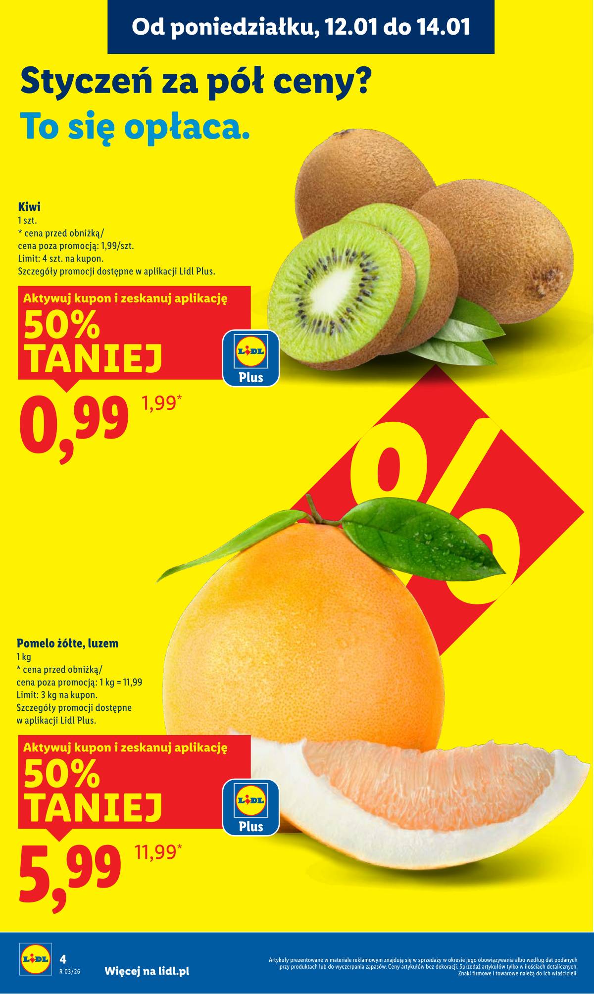 Lidl Lenkija - OFERTA WAŻNA OD 12.01 DO 14.01 4 puslapis