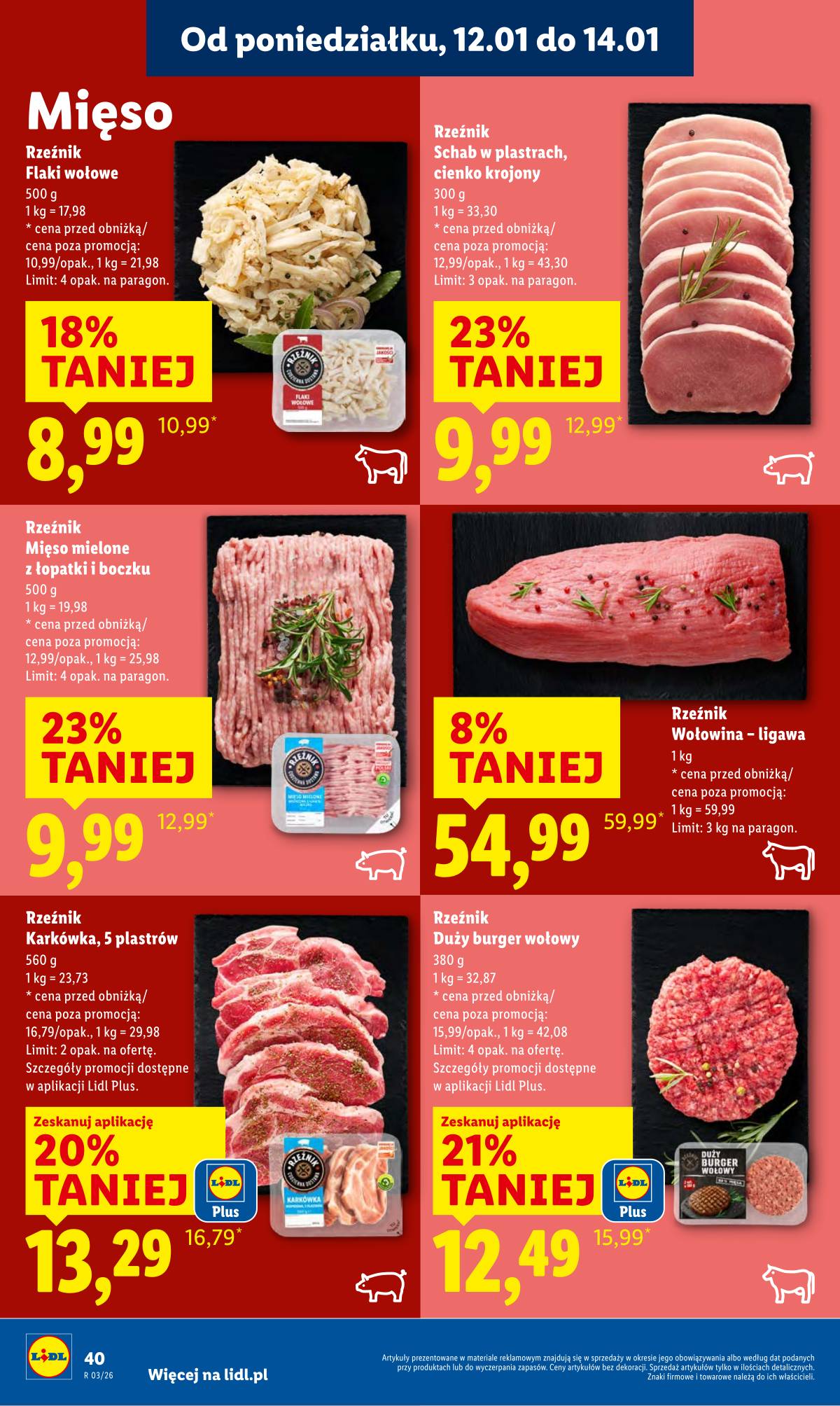 Lidl Lenkija - OFERTA WAŻNA OD 12.01 DO 14.01 40 puslapis